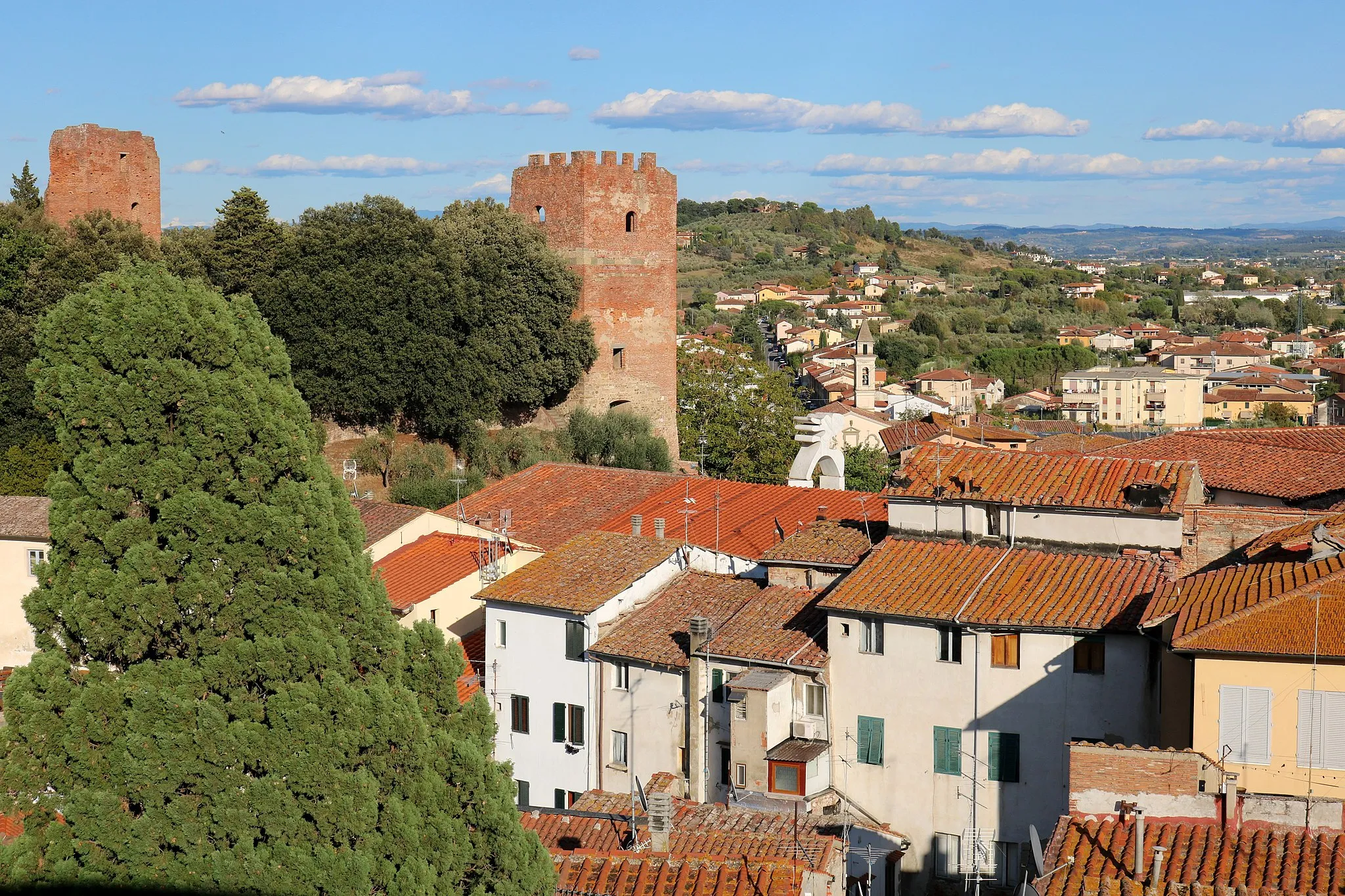 Photo showing: Veduta del Parco Corsini (Fucecchio)