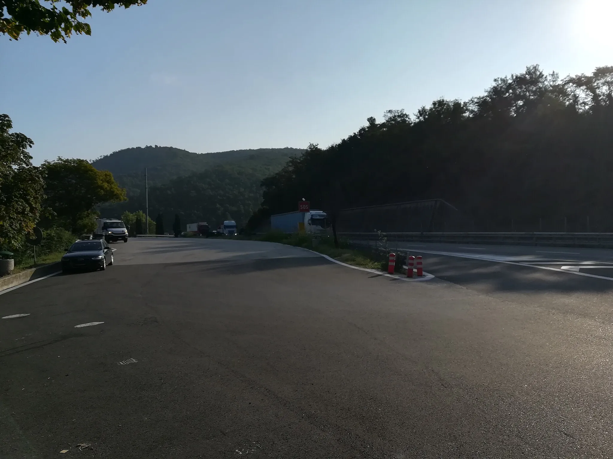 Photo showing: Area di sosta nell'Autostrada A1 - Città metropolitana di Firenze