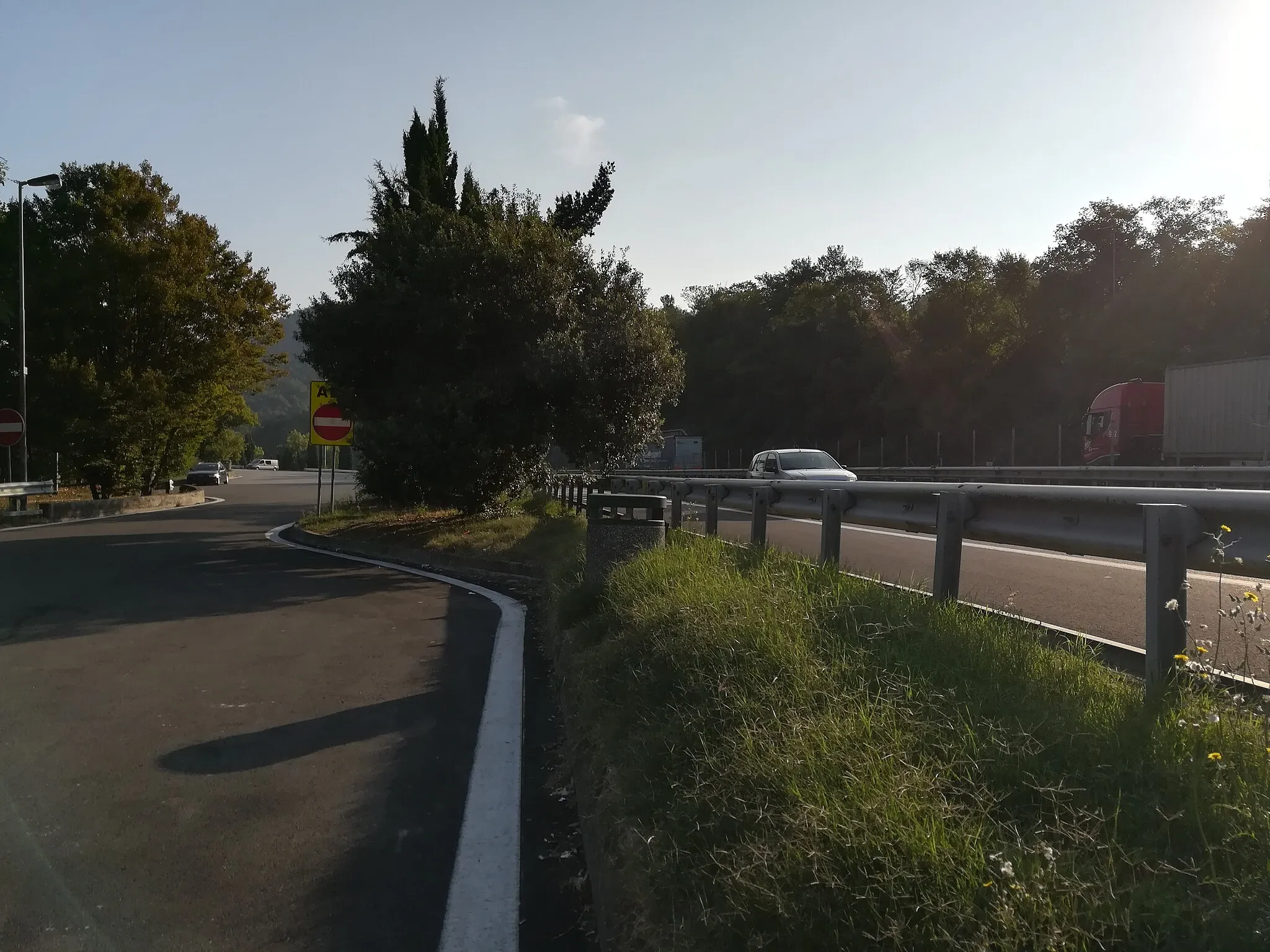 Photo showing: Area di sosta nell'Autostrada A1 - Città metropolitana di Firenze