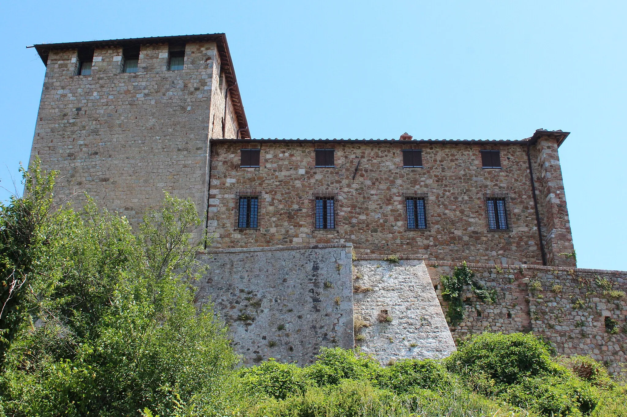 Photo showing: Castle Castello di Casenovole, Civitella Paganico, Province of Grosseto, Tuscany, Italy