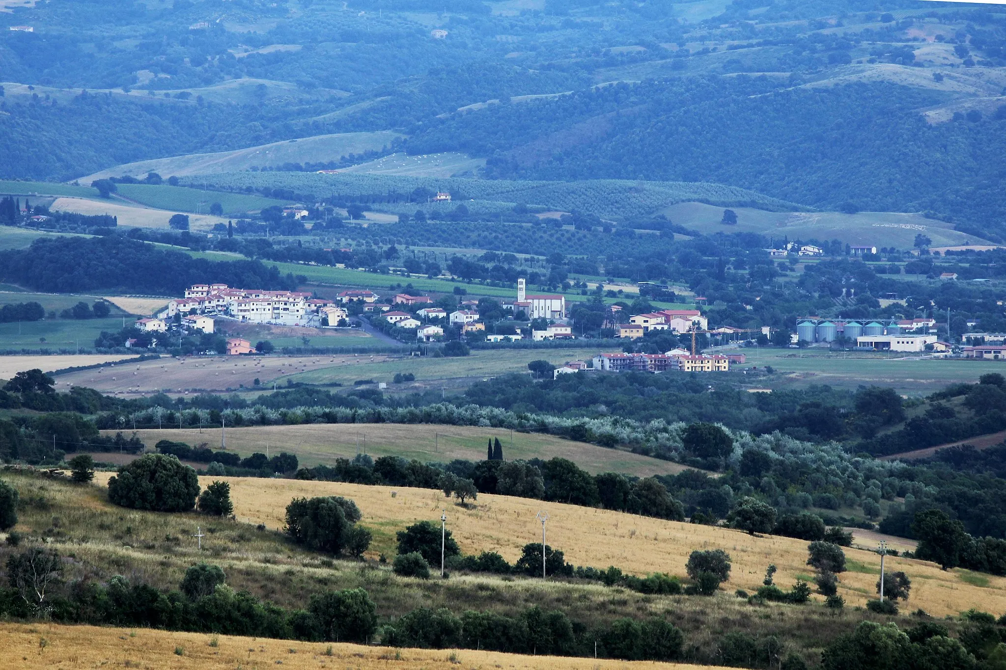 Photo showing: View of Arcille, a town in the Province of Grosseto, Tuscany