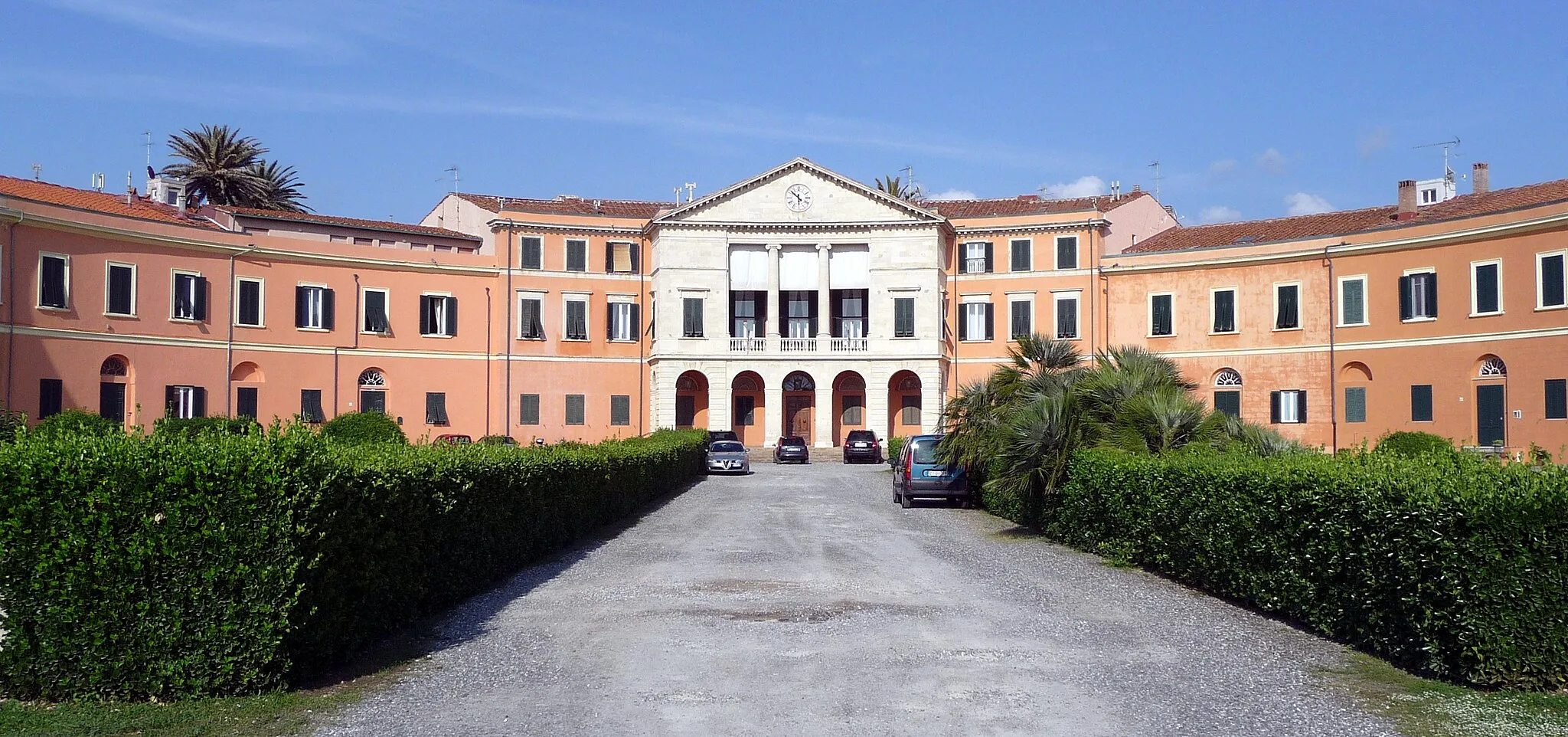 Photo showing: Palace Casini d'Ardenza, by Architect Giuseppe Cappellini, Livorno, Italy