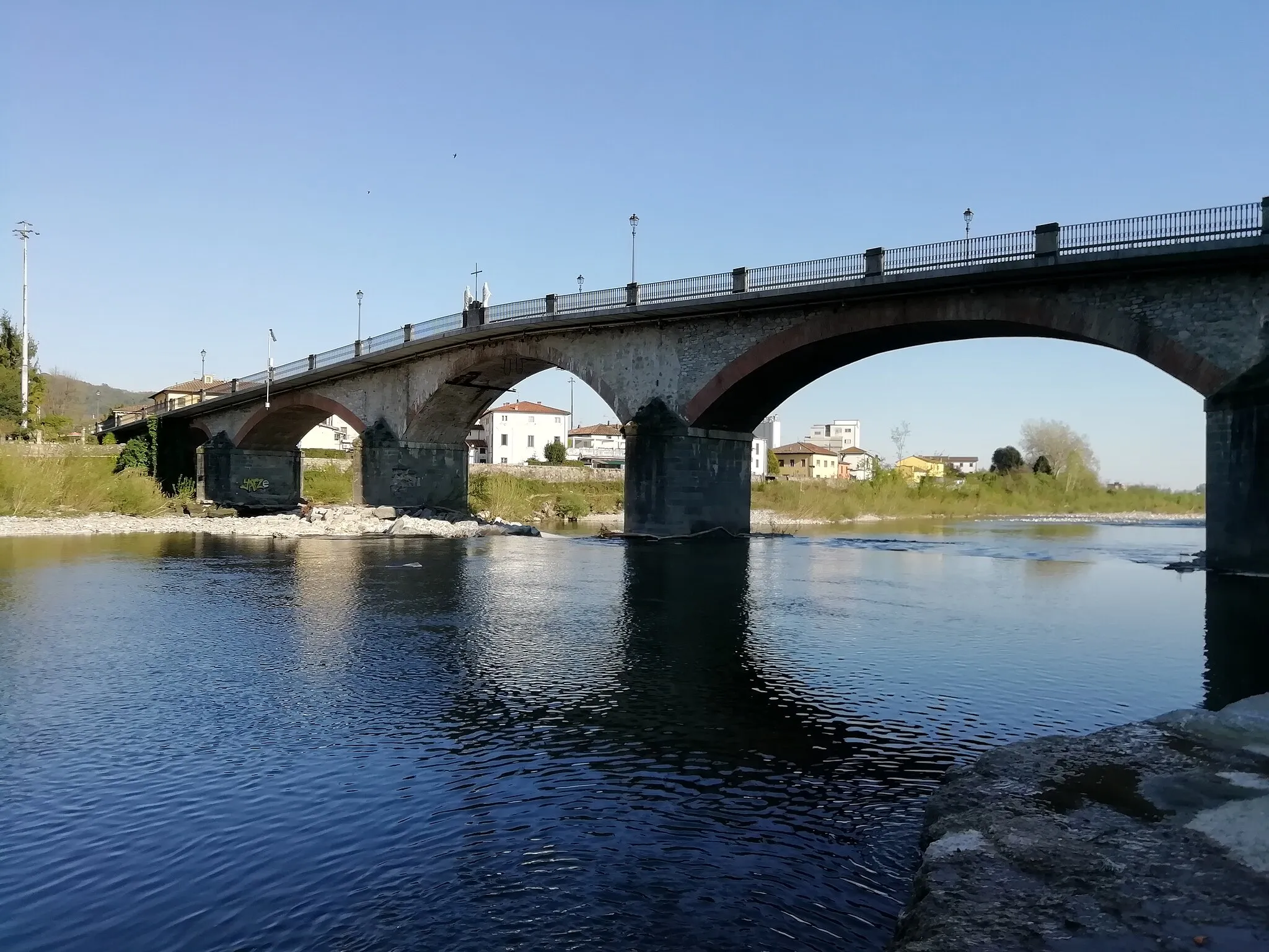 Photo showing: Ponte di Sant'Ansano (Saint Ansanus Bridge), Lucca