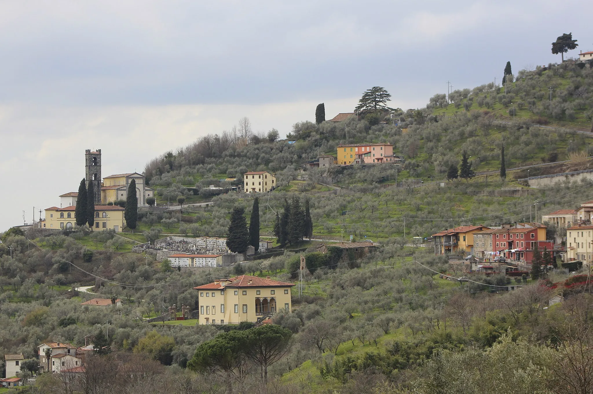 Photo showing: Matraia, hamlet of Capannori, Province of Lucca, Tuscany, Italy