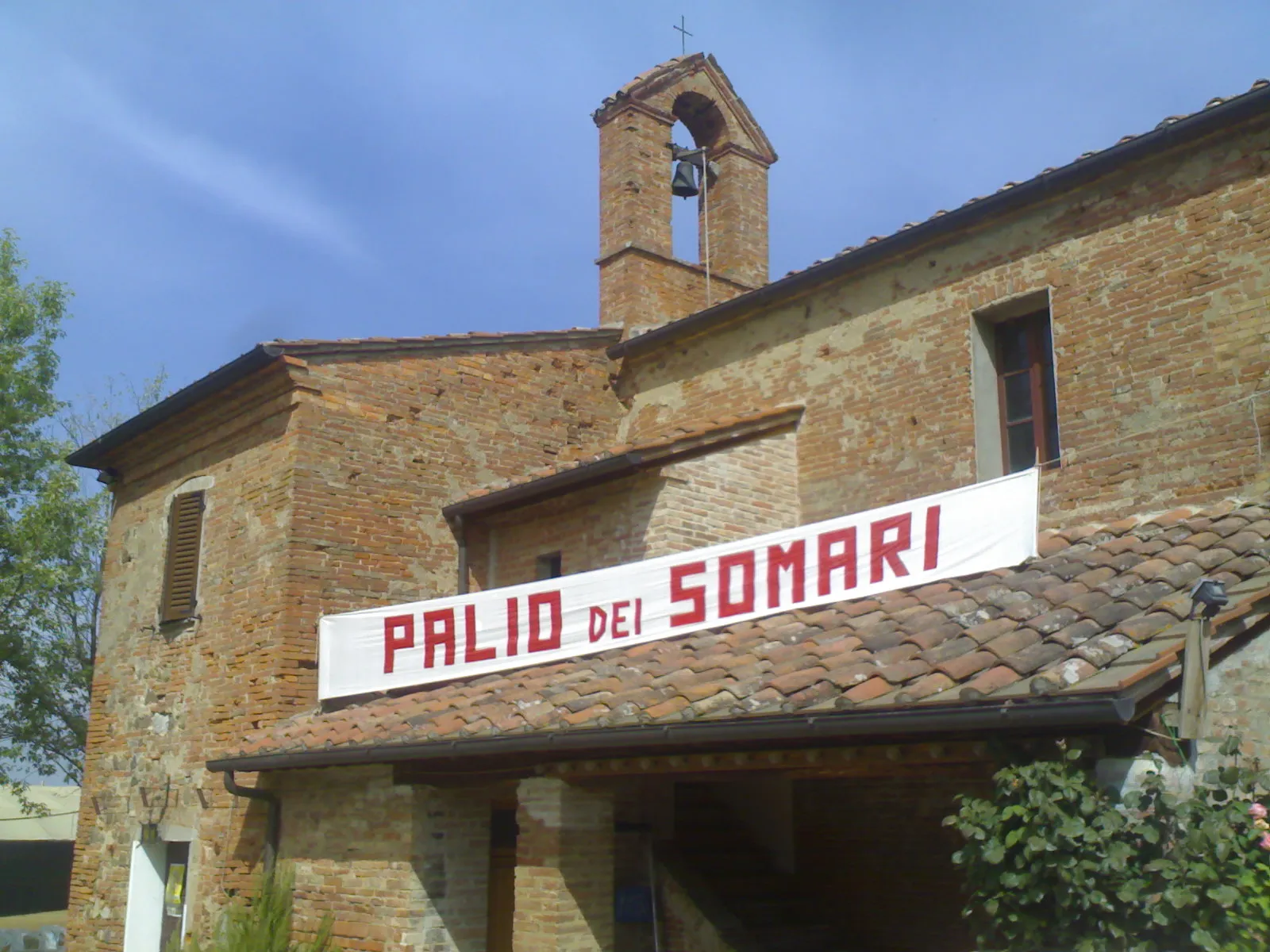 Photo showing: Chiesa della Maestà del Ponte di Montepulciano Stazione (Siena)