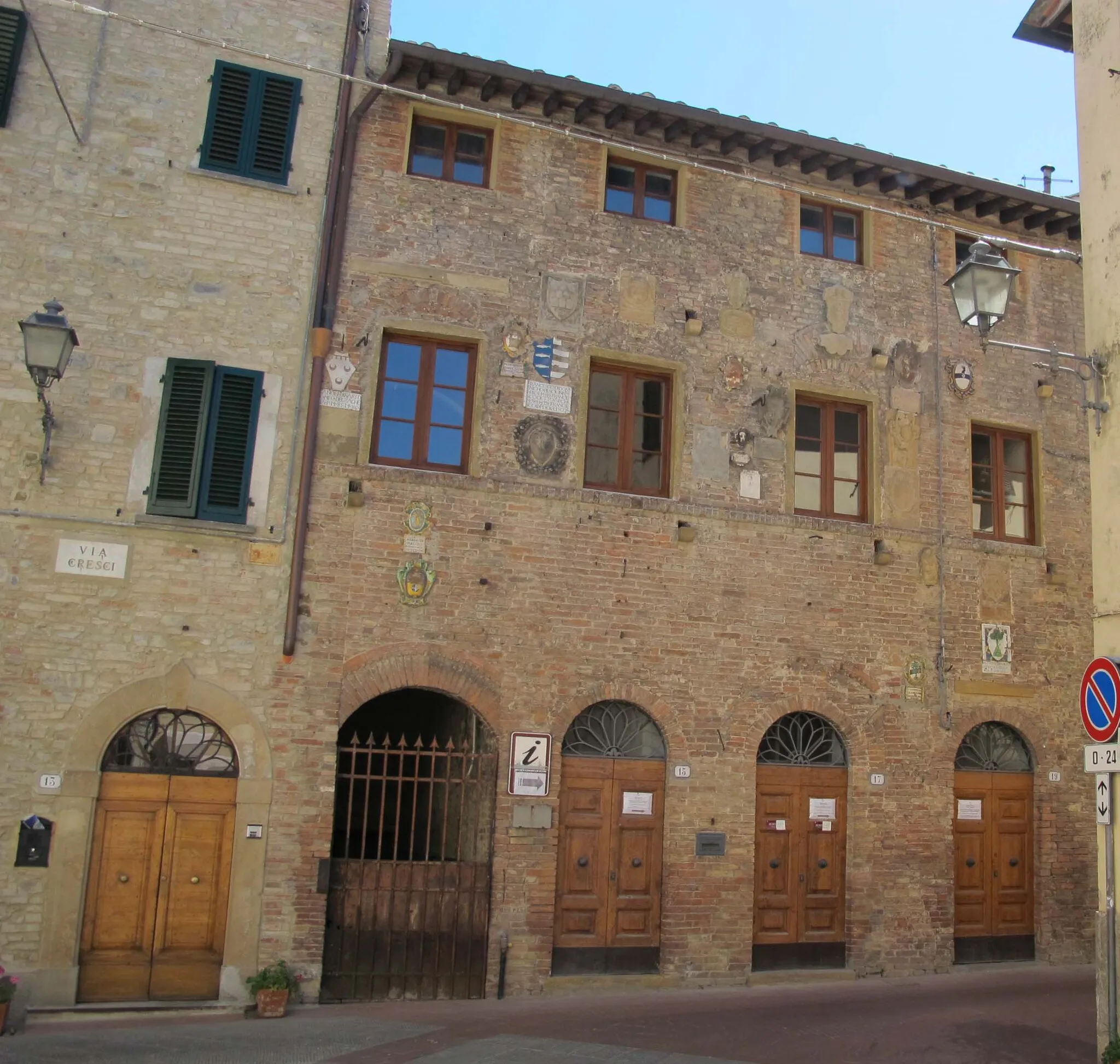 Photo showing: Montaione, palazzo pretorio