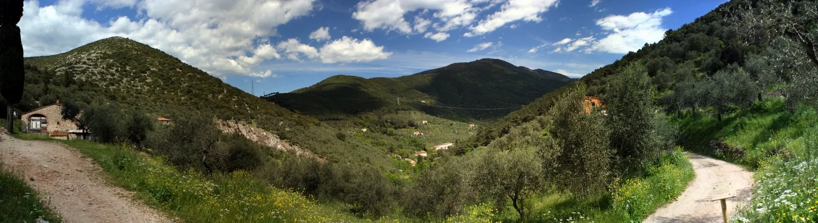 Photo showing: Monit Pisani - панорама из 9 кадров
