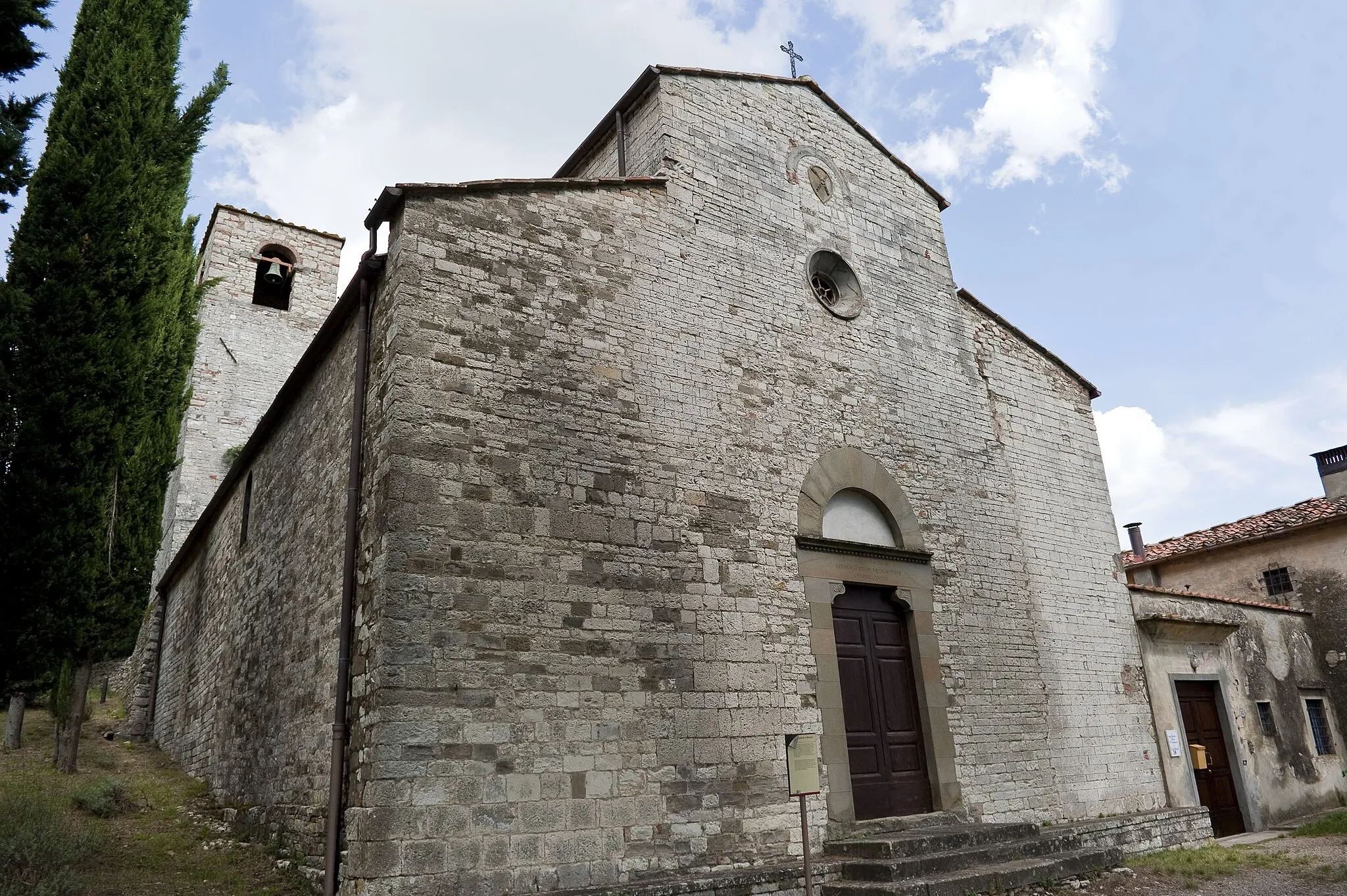 Photo showing: Pieve di San Lorenzo a Miransù (Rignano sull'Arno)