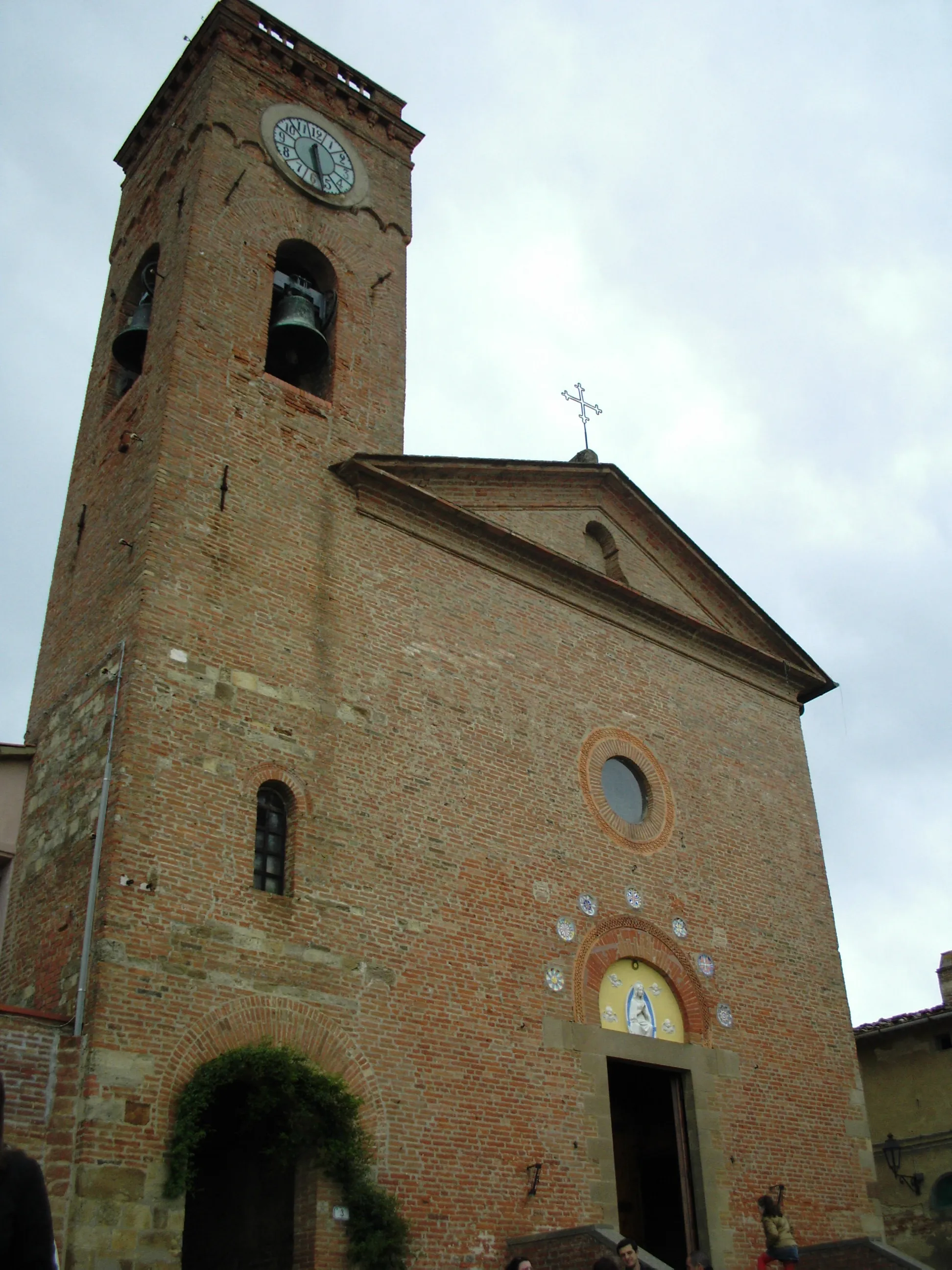 Photo showing: Church of Santa Maria Assunta (Montefoscoli)