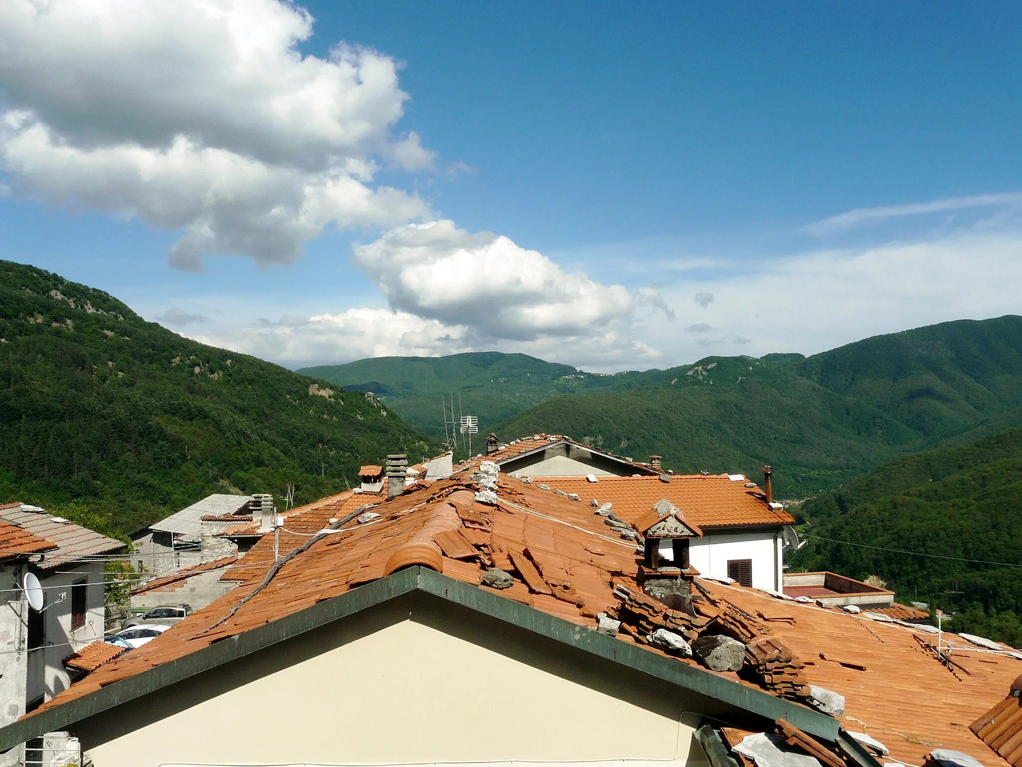 Photo showing: I tetti di Vagli Sopra (Vagli Sotto), Toscana, Italia