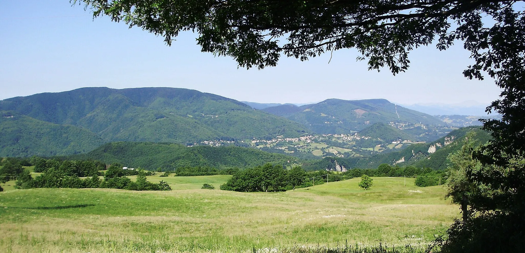 Photo showing: Panorama territorio Baragazza