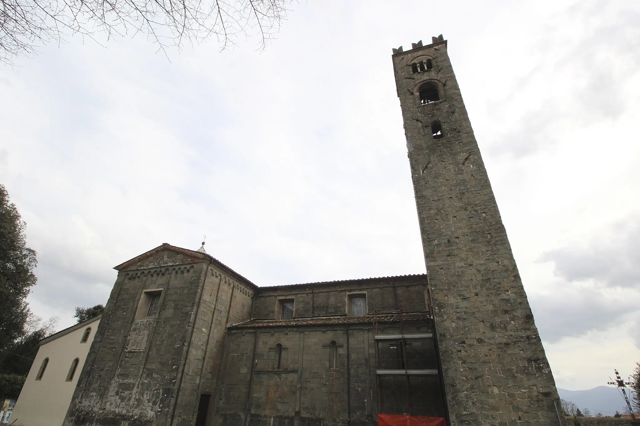 Photo showing: Church San Lorenzo, Segromigno in Monte, hamlet of Capannori, Province of Lucca, Tuscany, Italy