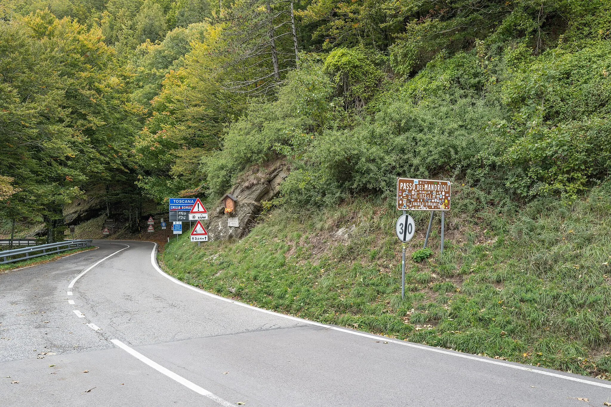 Photo showing: Passo dei Mandrioli - Chiusi della Verna, Arezzo, Italia