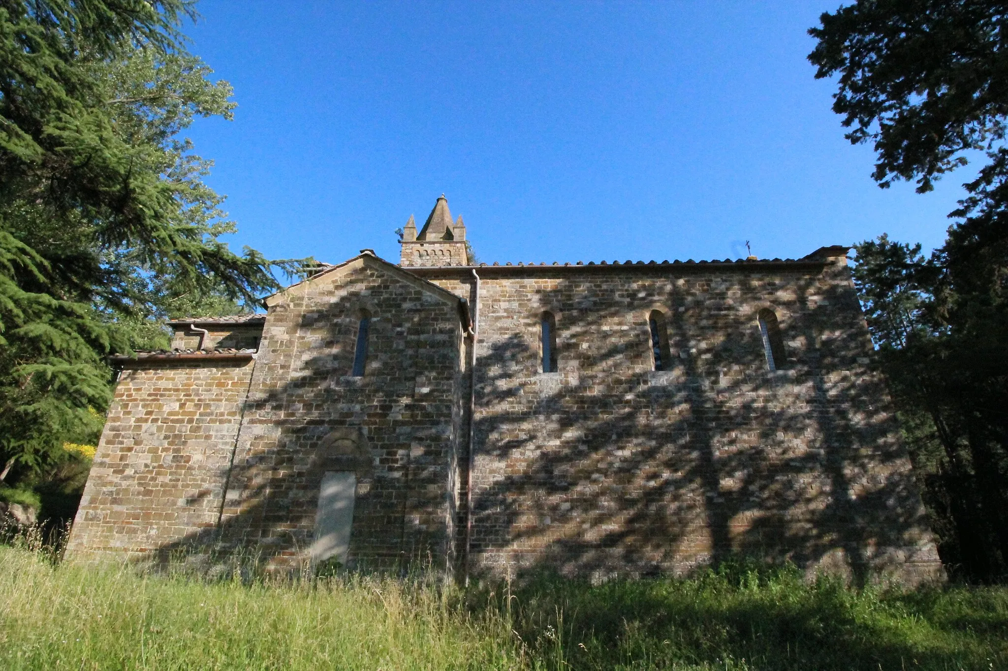Photo showing: Church San Martino, Lucarelli, hamlet of Radda in Chianti, Province of Siena, Tuscany, Italy