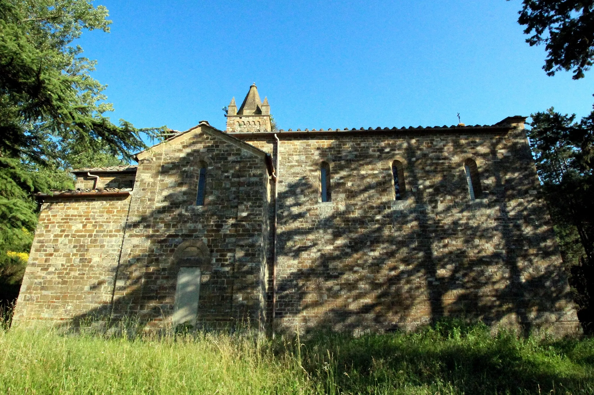 Photo showing: Church San Martino, Lucarelli, hamlet of Radda in Chianti, Province of Siena, Tuscany, Italy