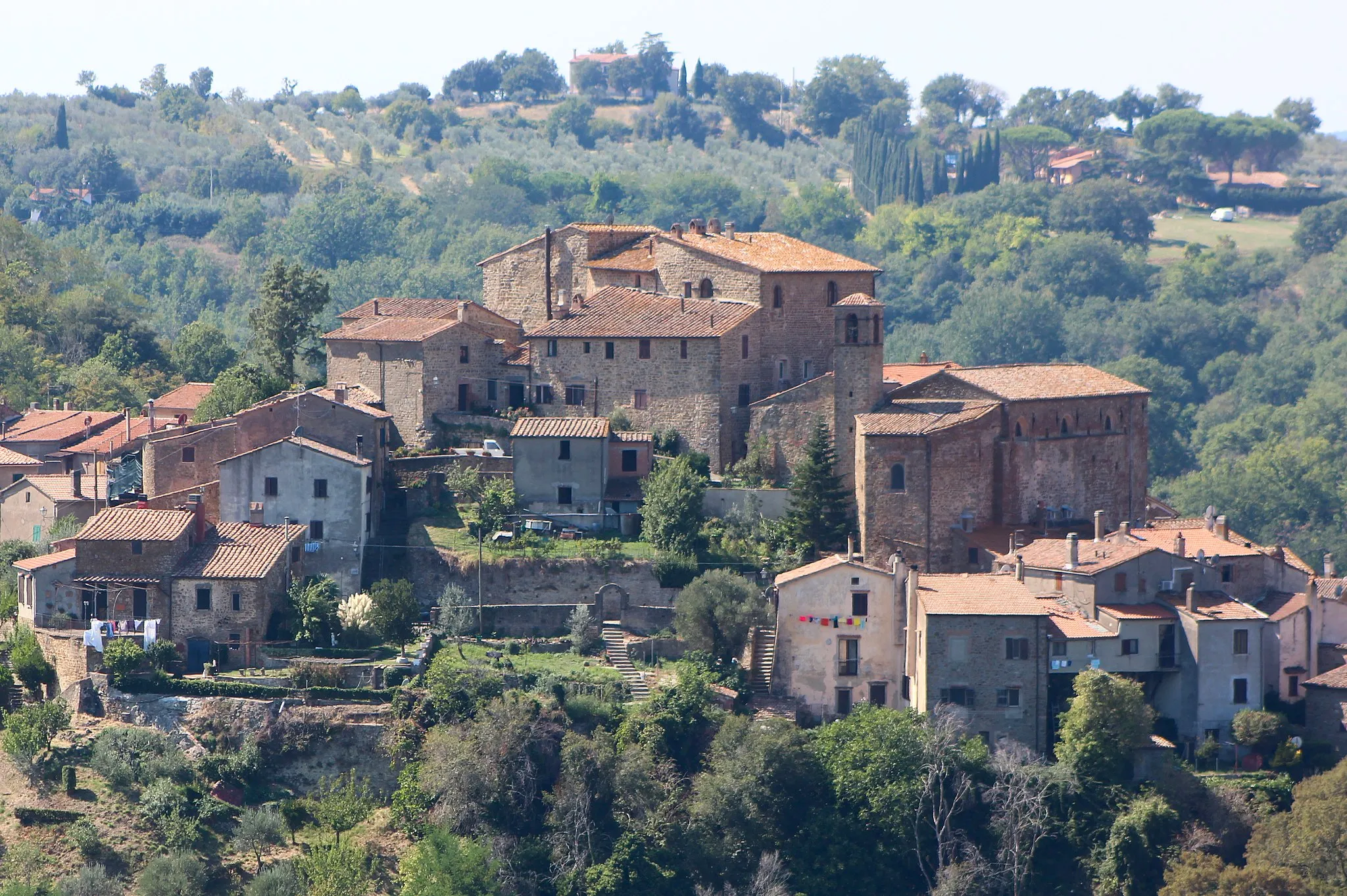 Photo showing: Montorgiali, hamlet of Scansano, Province of Grosseto, Tuscany, Italy.