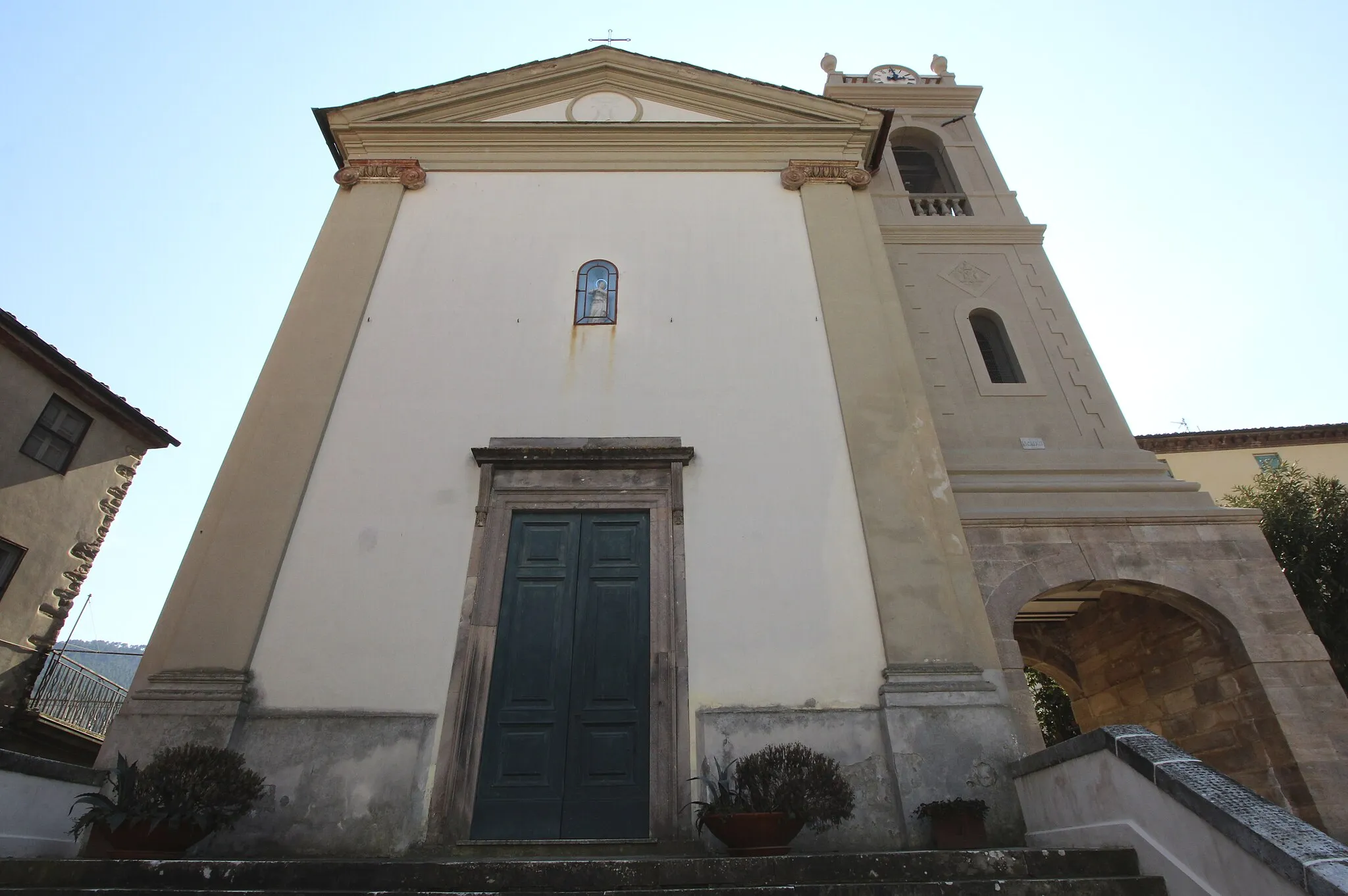Photo showing: Church Santa Maria della Consolazione, Colle di Compito, hamlet of Capannori, Province of Lucca, Tuscany, Italy
