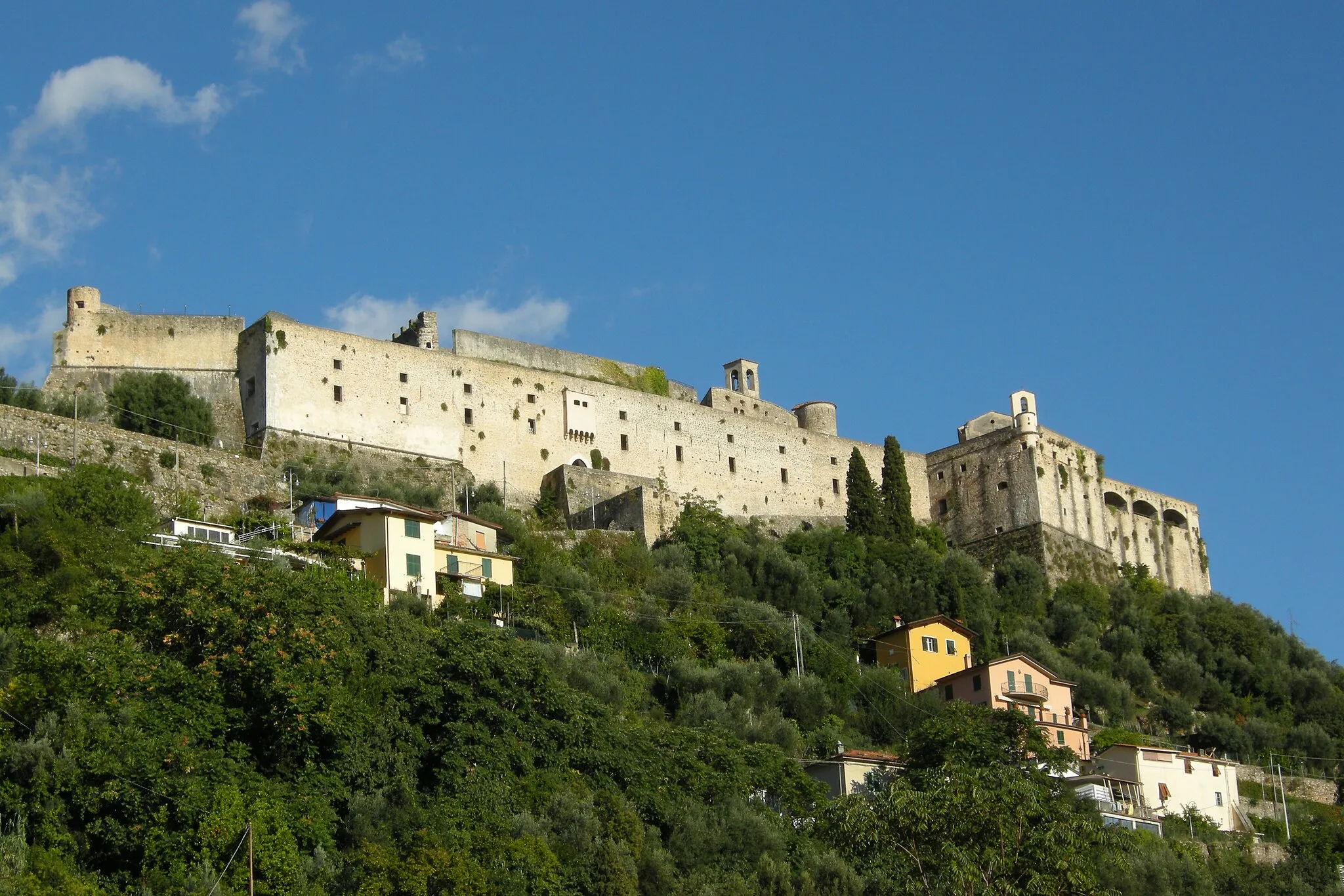 Photo showing: Castello Malaspina di Massa. Comune di Massa, Italia