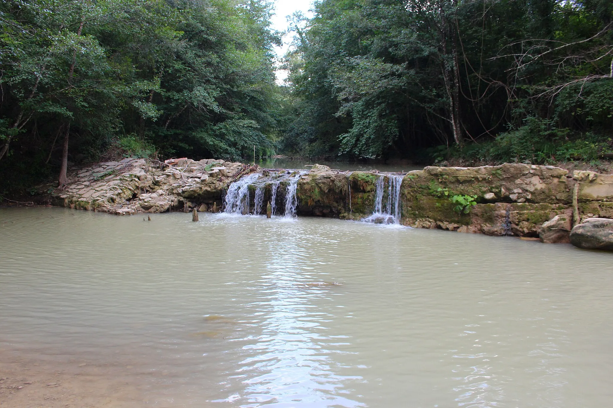 Photo showing: The Pesa River near Sambuca Val di Pesa, hamlet of Tavarnelle Val di Pesa, Province of Florence, Tuscany, Italy