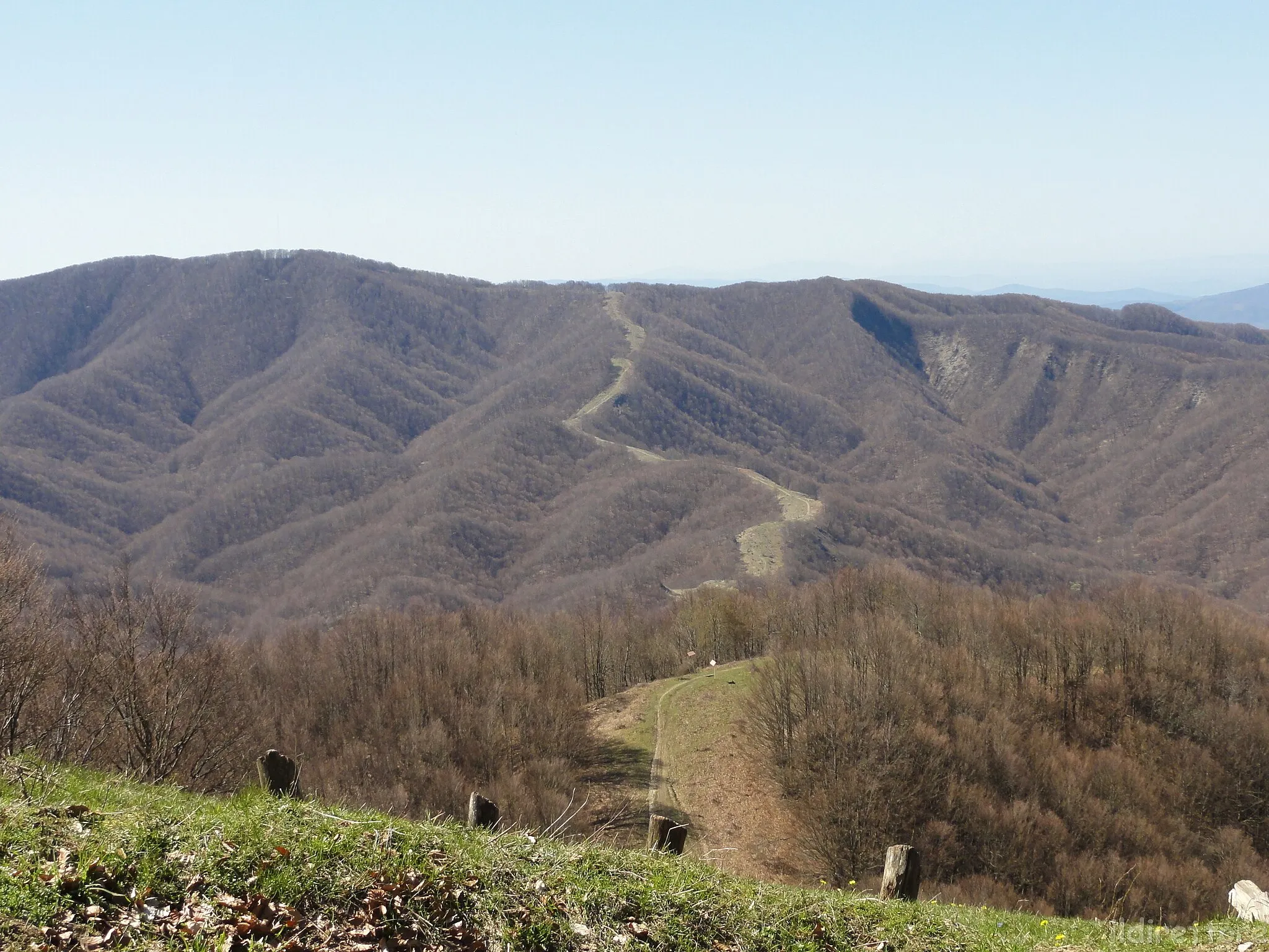 Photo showing: il tracciato del metanodotto