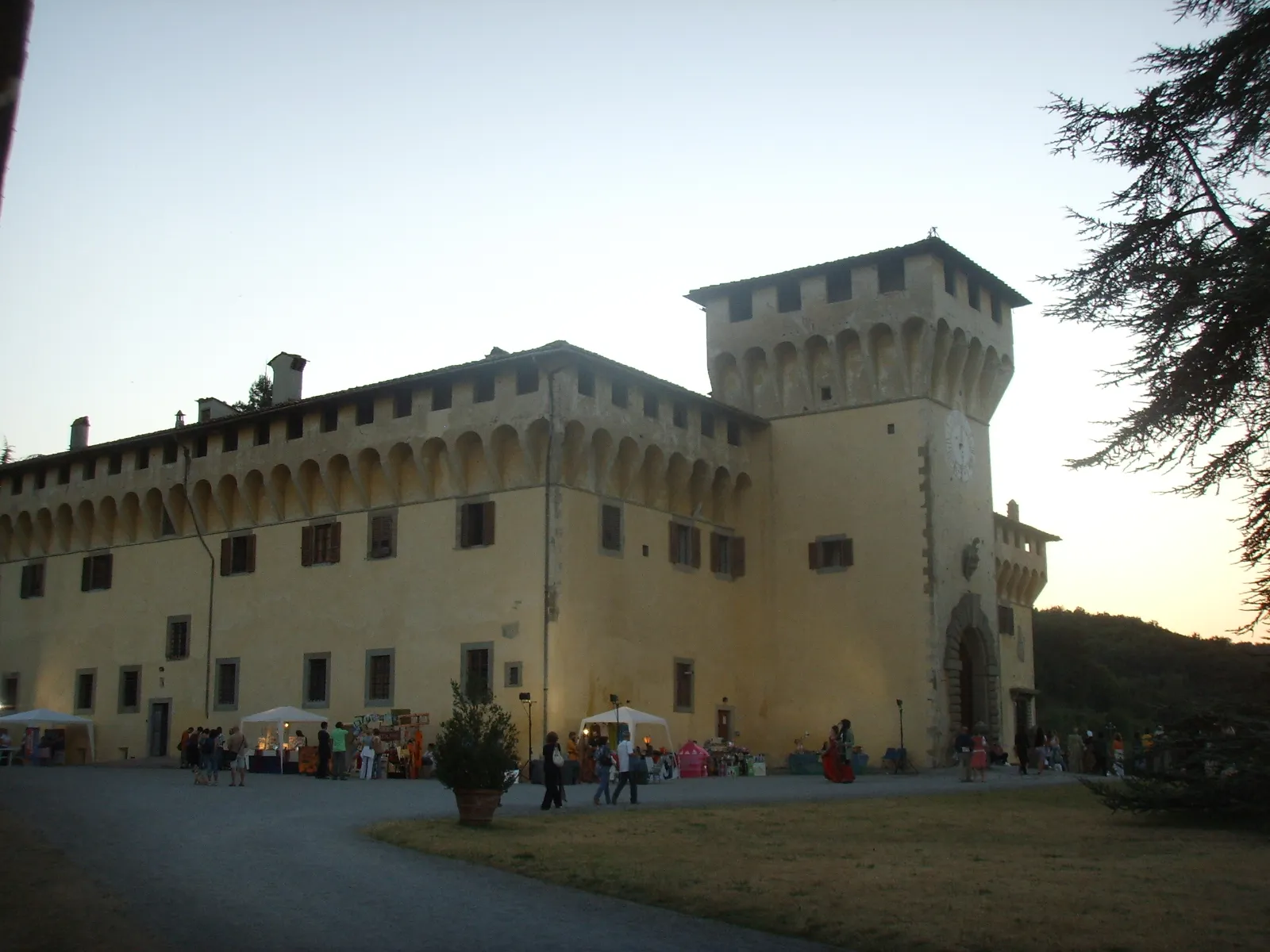 Photo showing: Villa di cafaggiolo