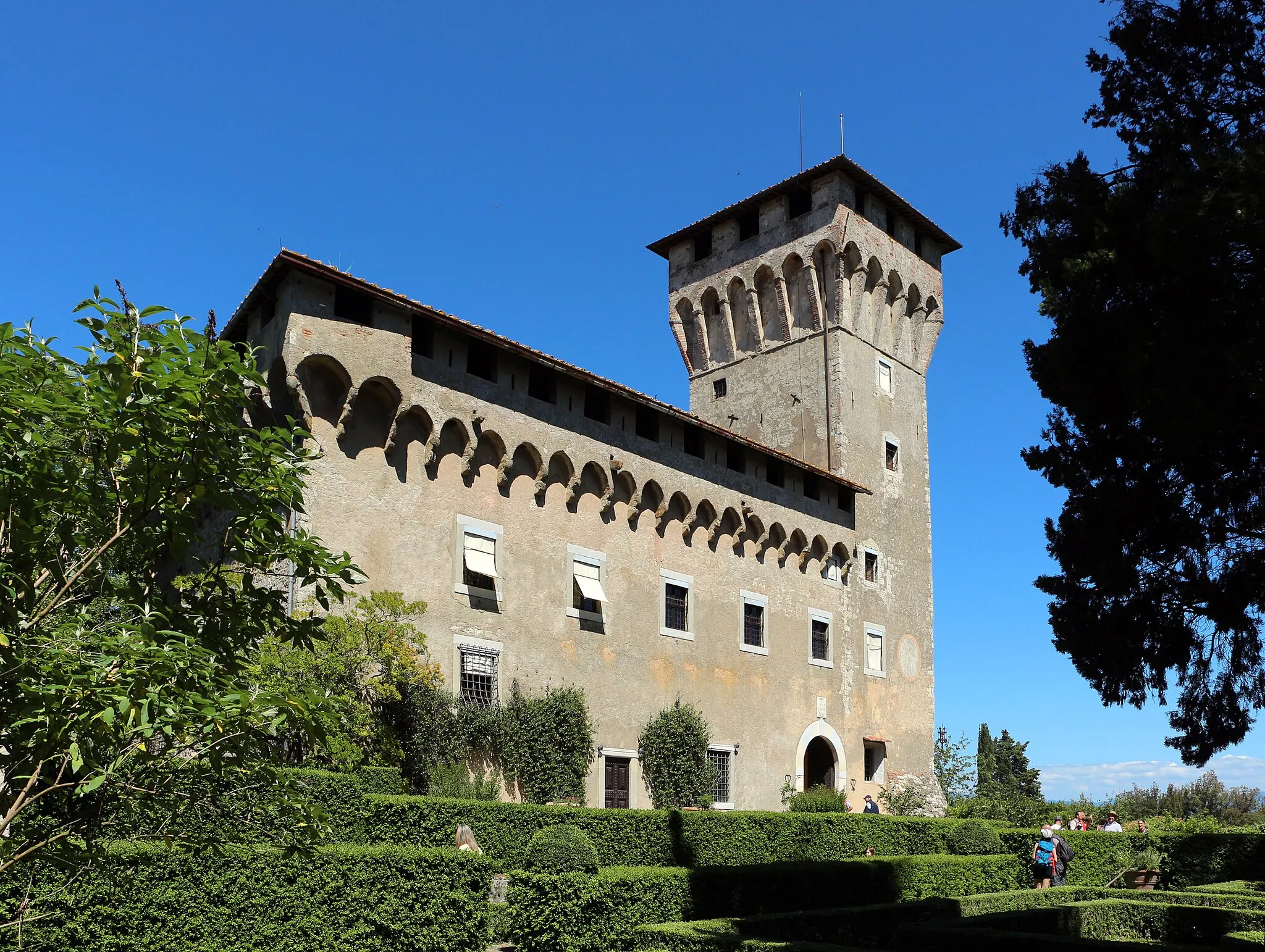 Photo showing: Castello del Trebbio