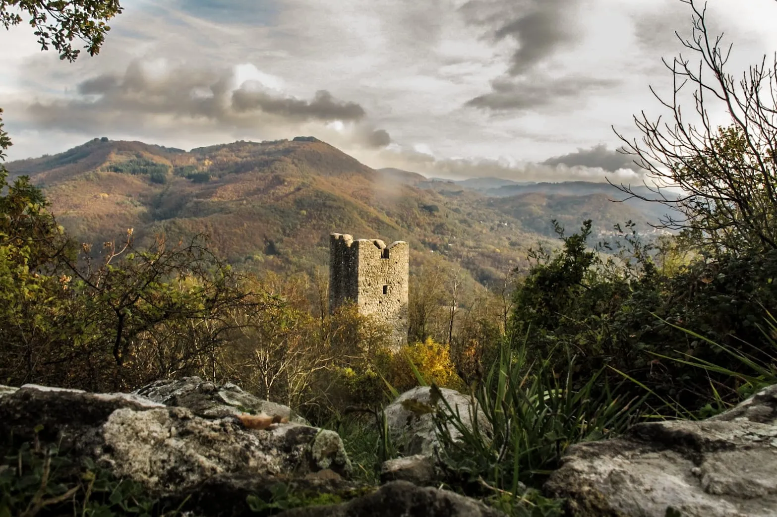 Photo showing: Torre sud della Rocca Securana