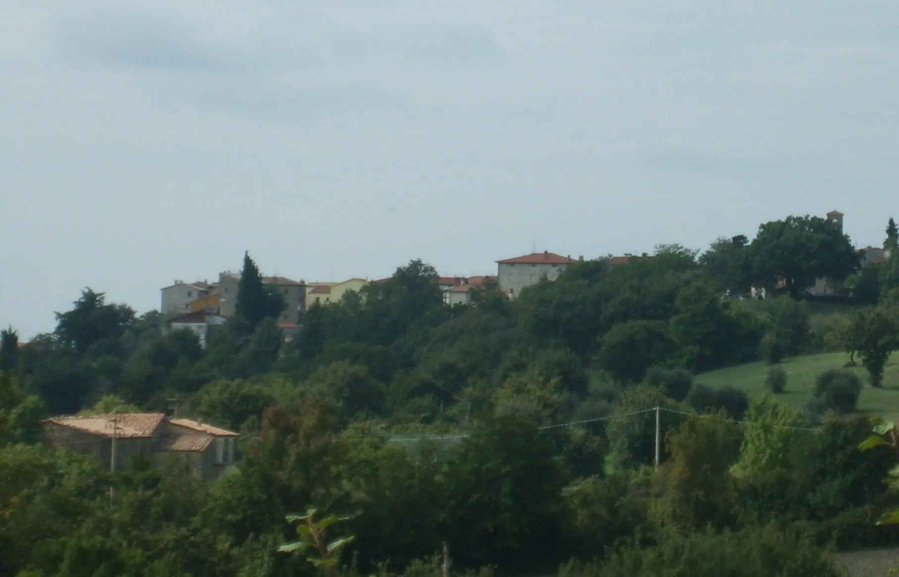 Photo showing: View of Catabbio, Semproniano, Grosseto.