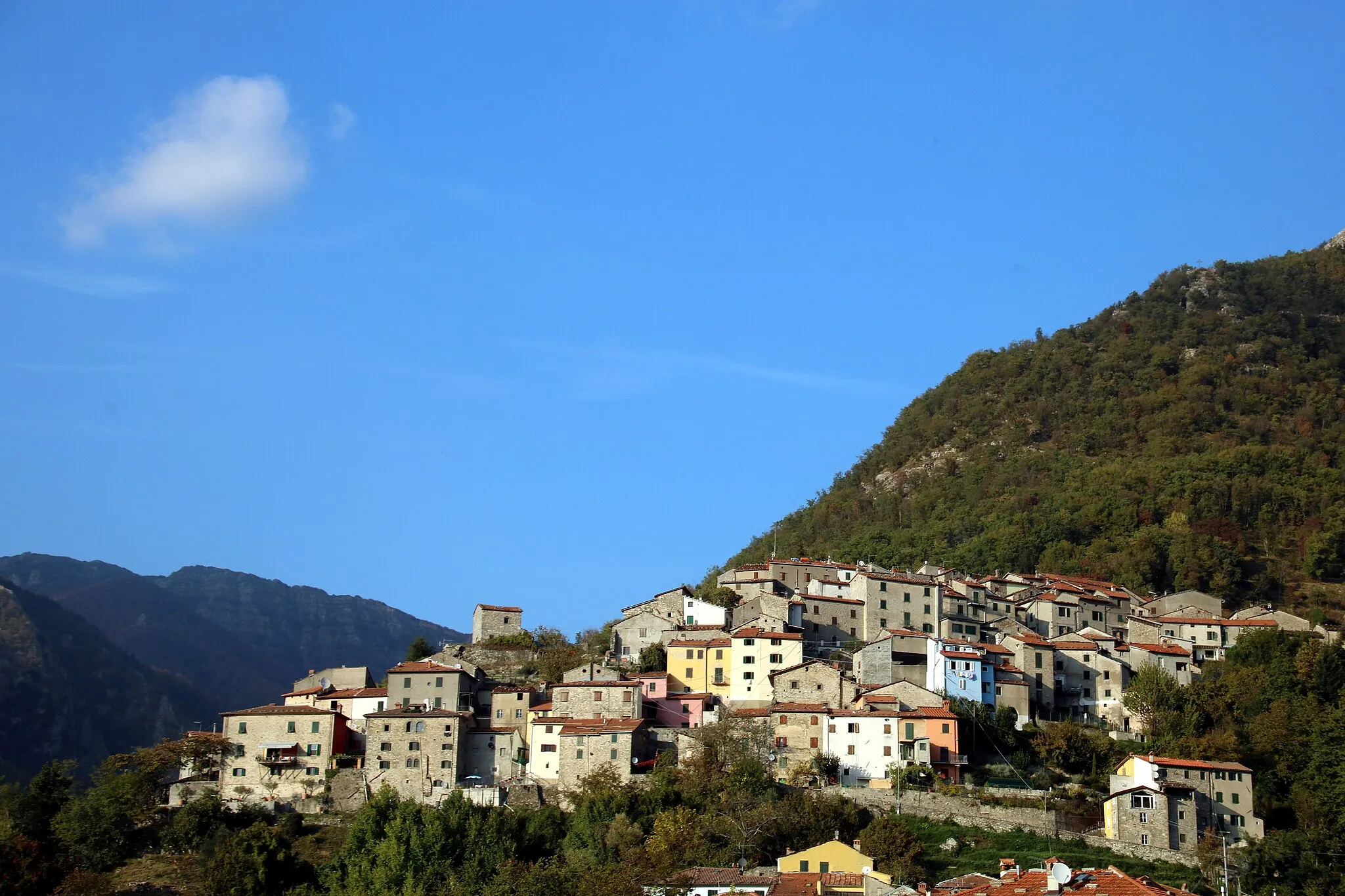 Photo showing: Vico Pancellorum, veduta del borgo