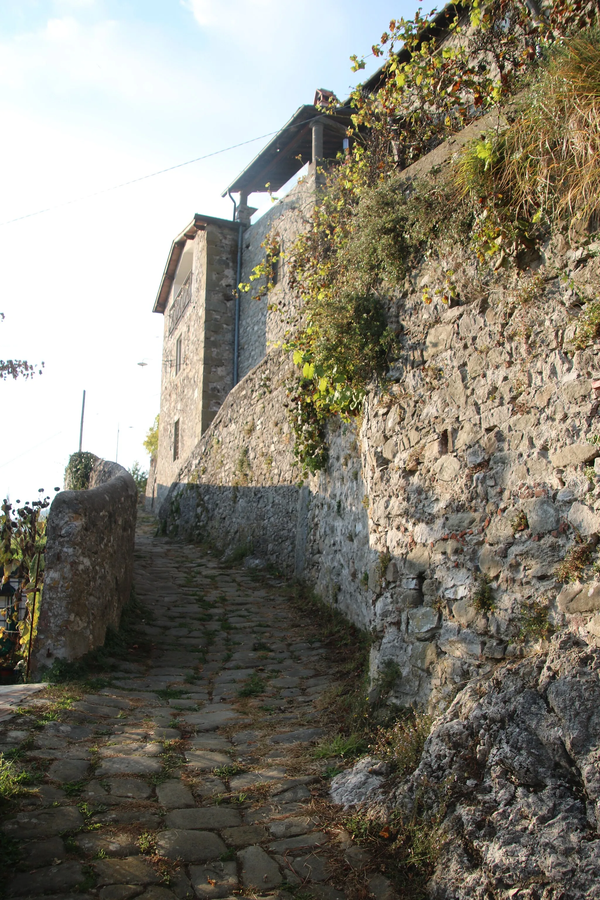 Photo showing: Vico Pancellorum, vicolo del borgo