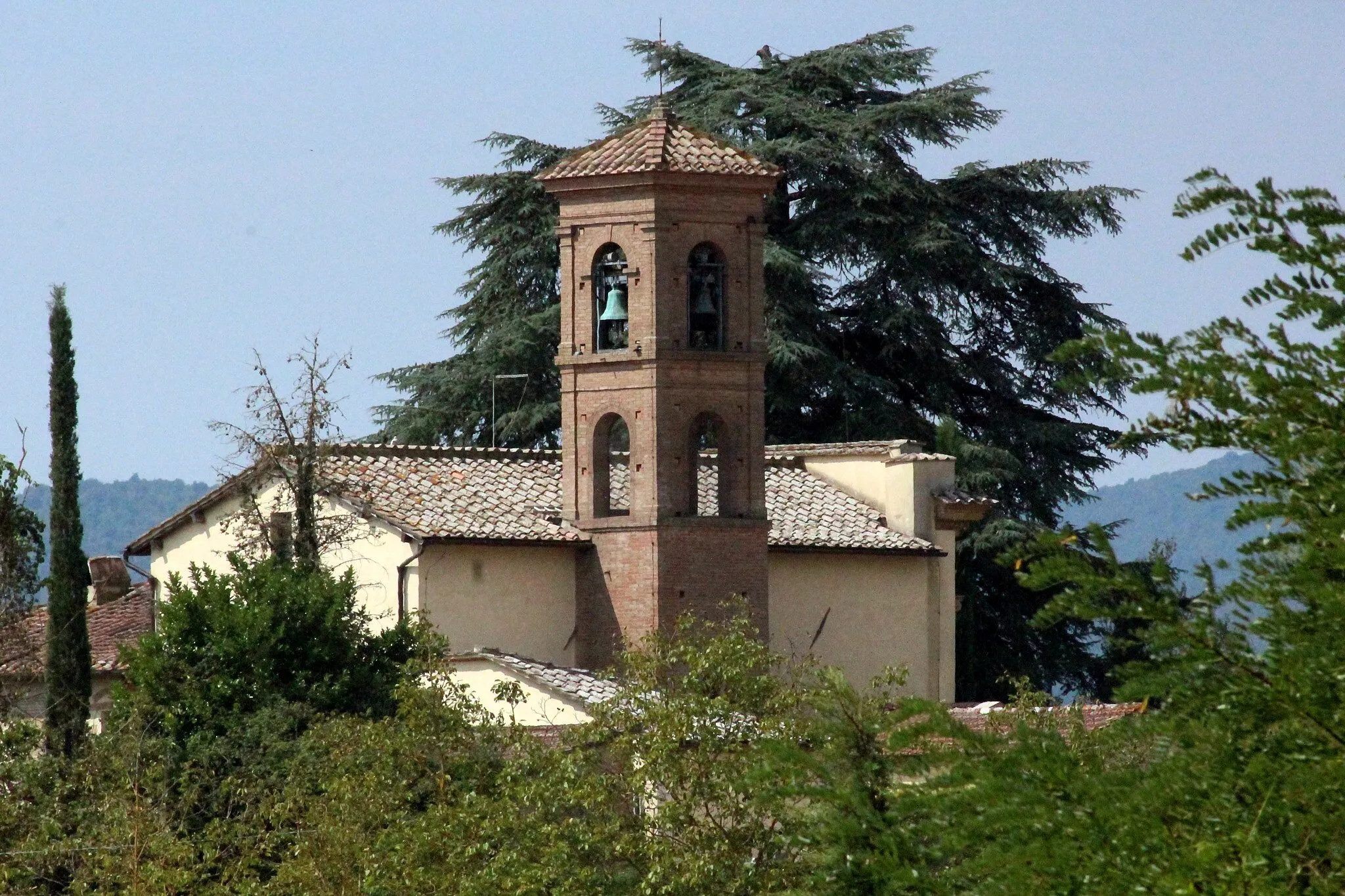 Photo showing: Church San Bartolomeo alle Volte Alte, 14th Century, Volte Alte, hamlet of Siena, Province of Siena, Tuscany, Italy