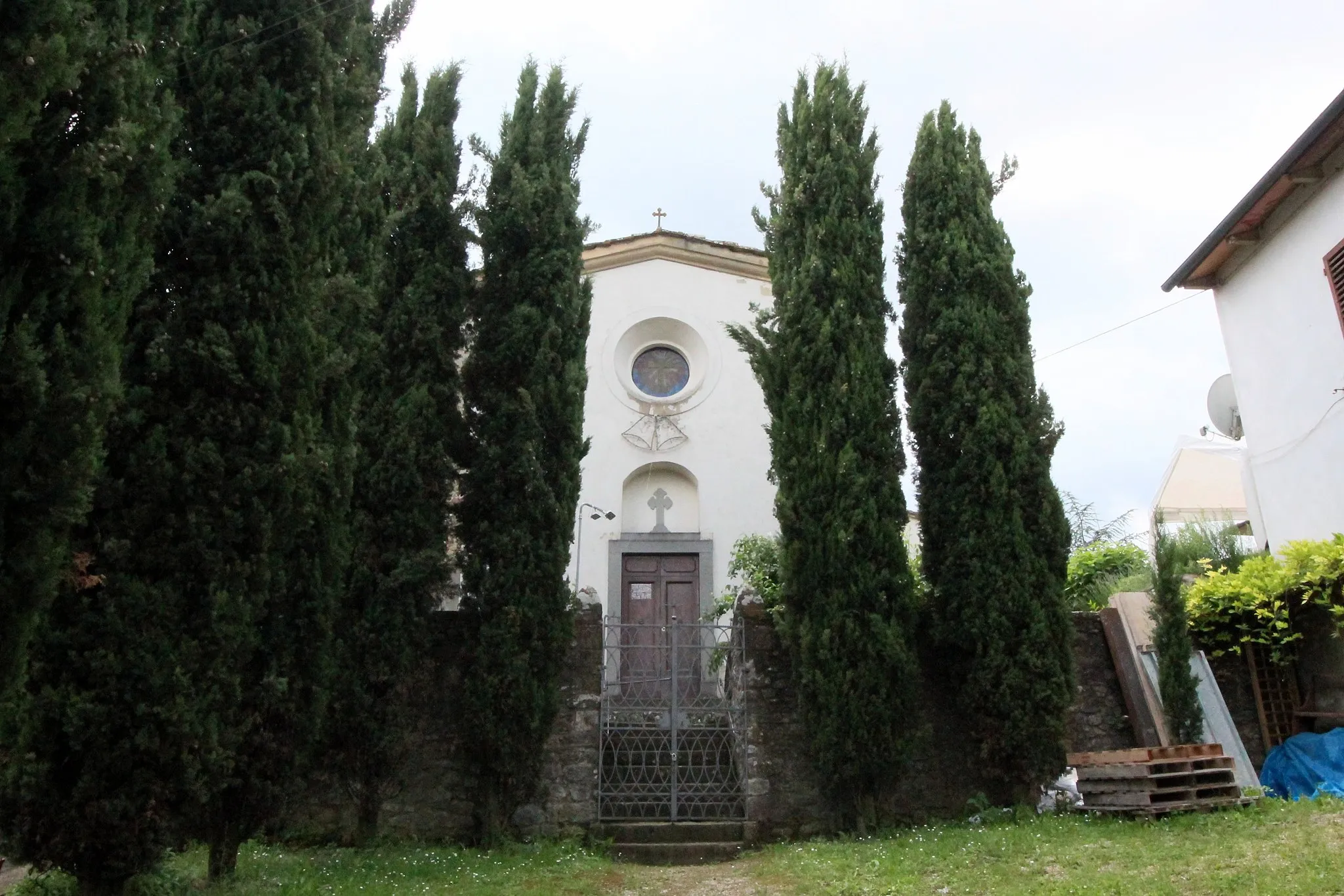 Photo showing: Church Madonna del Conforto, Ambra, hamlet of Bucine, Province of Arezzo, Tuscany, Italy