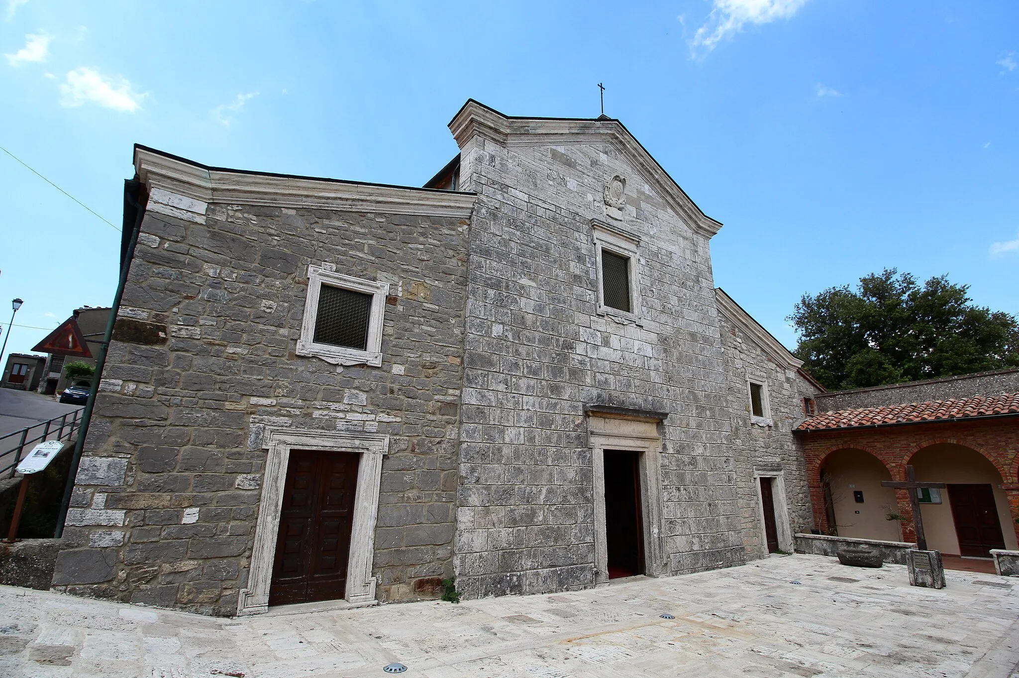 Photo showing: Church San Biagio, Campiglia d’Orcia, hamlet of Castiglione d’Orcia, Province of Siena, Tuscany, Italy
