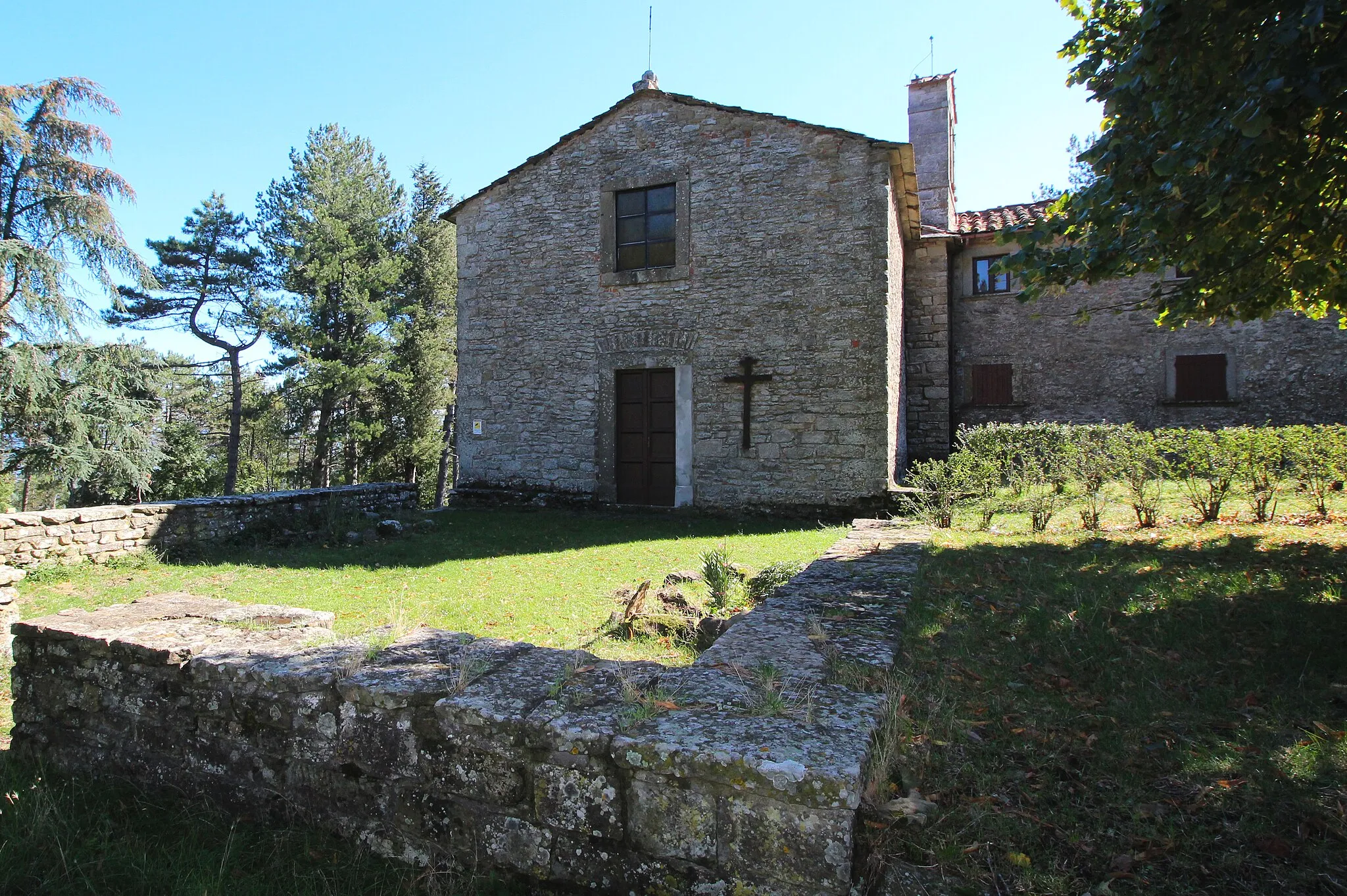 Photo showing: abbey church San Veriano, territory of Arezzo, Province of Arezzo, Tuscany, Italy