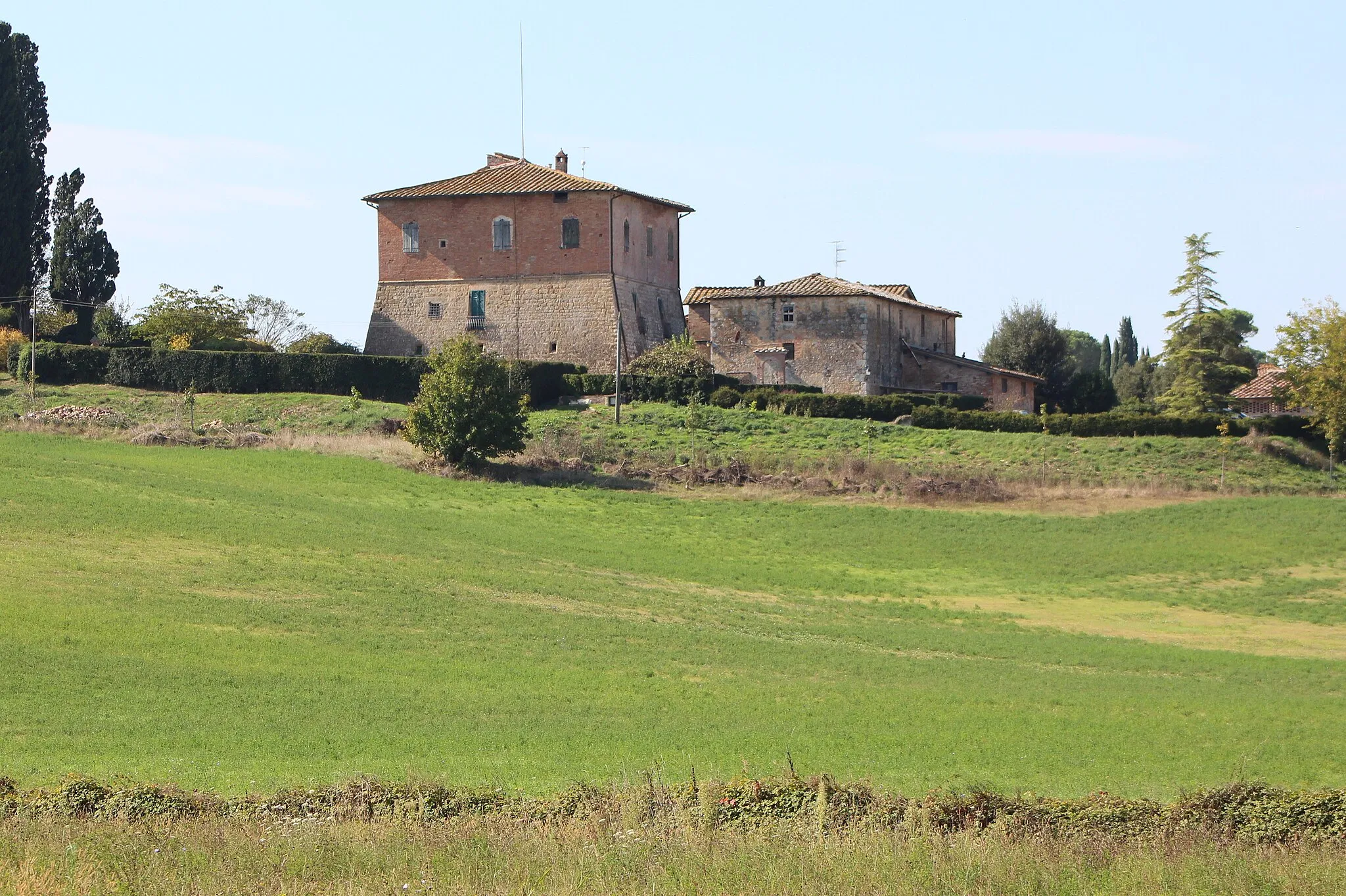 Photo showing: Villa Villa di Viteccio (Villa Sergardi), Villa in the territory of Sovicille, Province of Siena, Tuscany, Italy