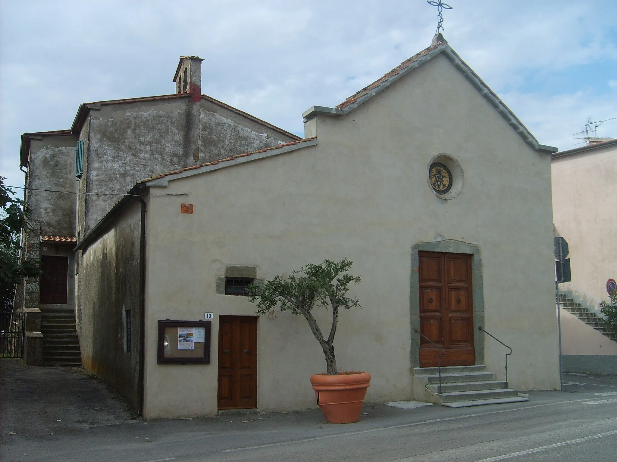 Photo showing: Chiesa del Santissimo Nome di Maria in Pancole, Scansano, Grosseto