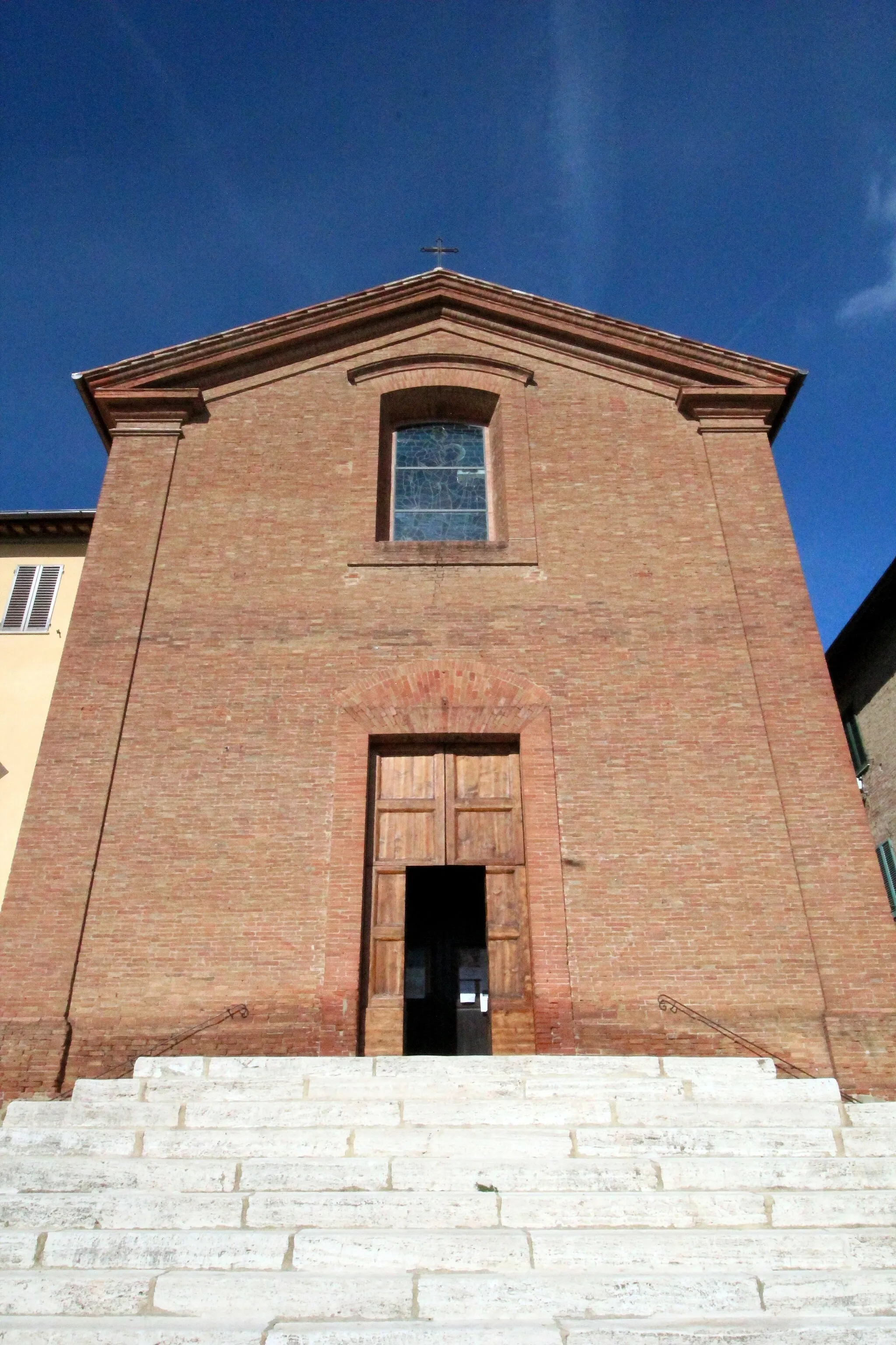Photo showing: Church San Cristoforo, Bettolle, hamlet of Sinalunga, Province of Siena, Tuscany, Italy