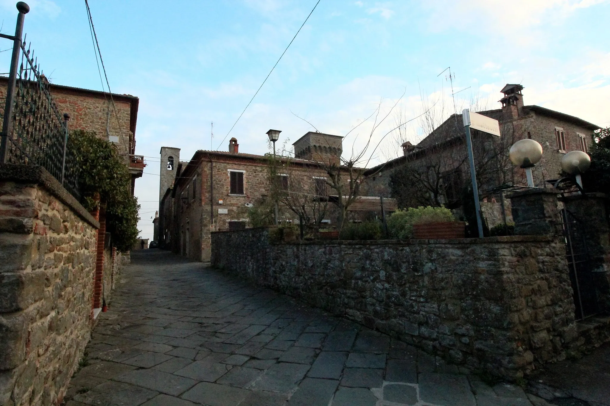 Photo showing: Rigomagno, hamlet of Sinalunga, Valdichiana, Province of Siena, Tuscany, Italy