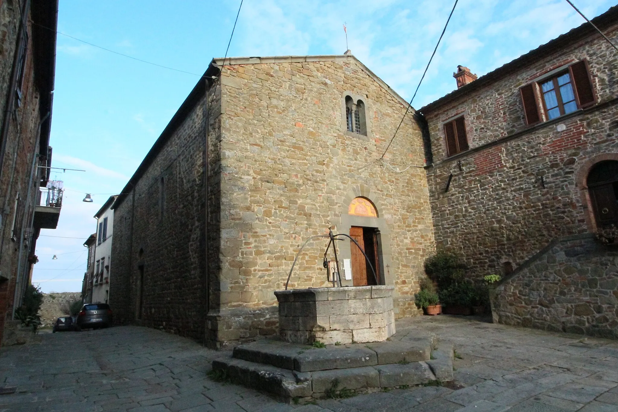 Photo showing: Church San Marcellino, Rigomagno, hamlet of Sinalunga, Valdichiana, Province of Siena, Tuscany, Italy