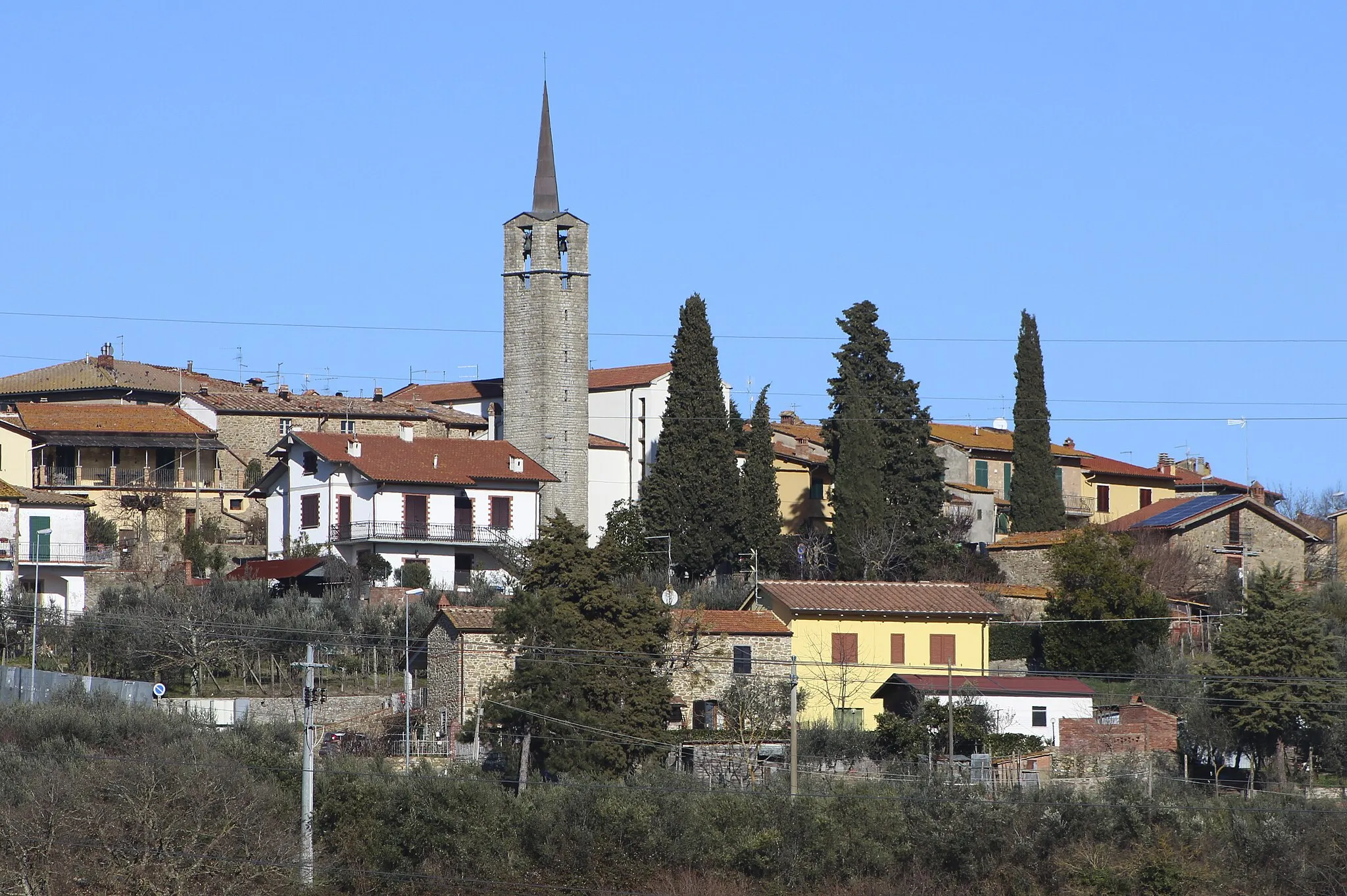 Photo showing: San Pancrazio, hamlet of Bucine, Province of Arezzo, Tuscany, Italy