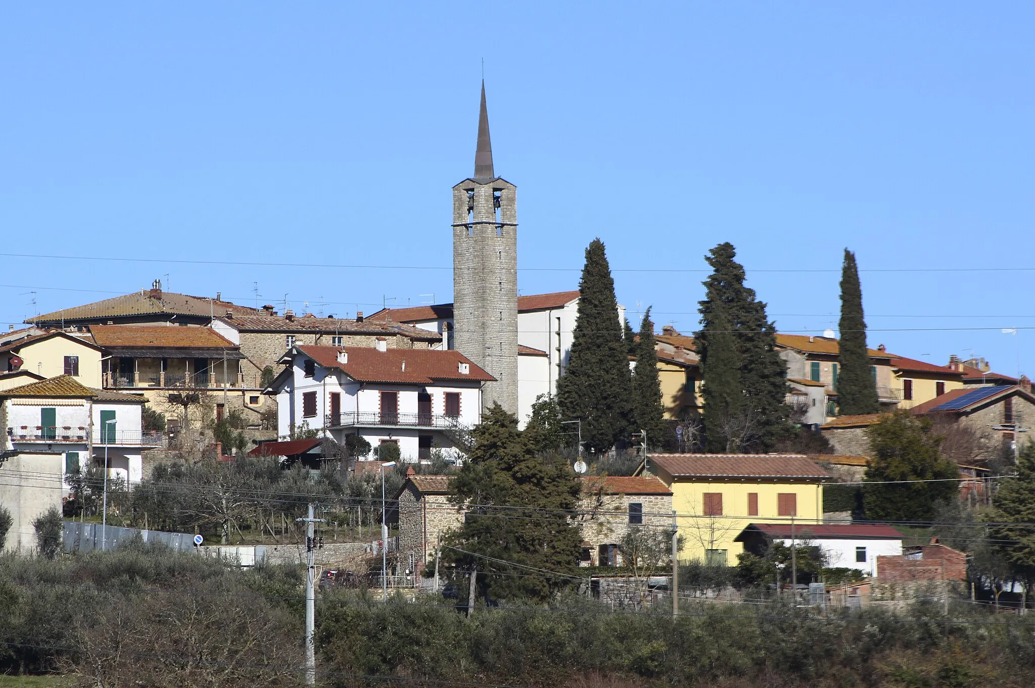 Photo showing: San Pancrazio, hamlet of Bucine, Province of Arezzo, Tuscany, Italy