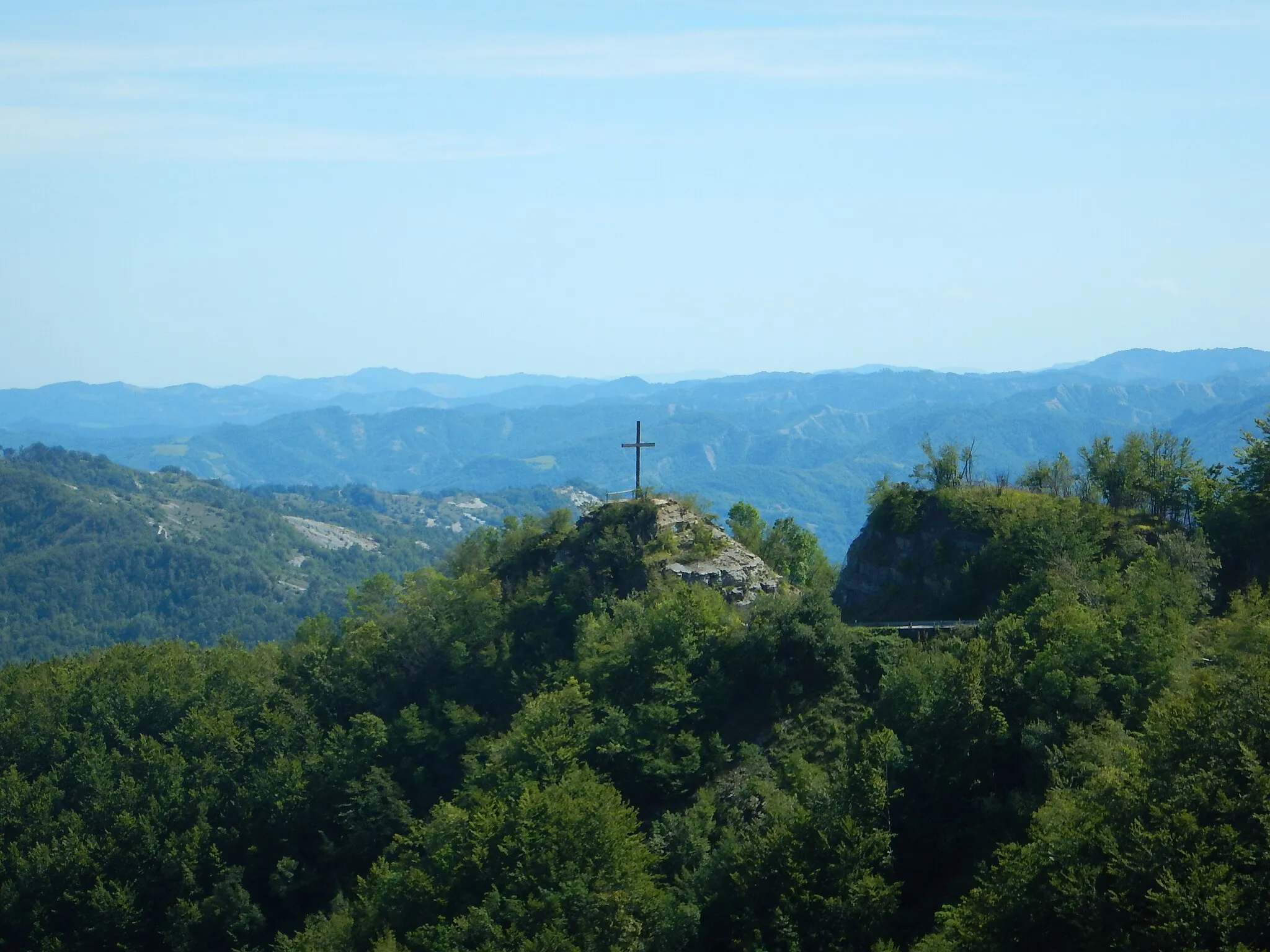 Photo showing: Veduta panoramica del passo della Sambuca