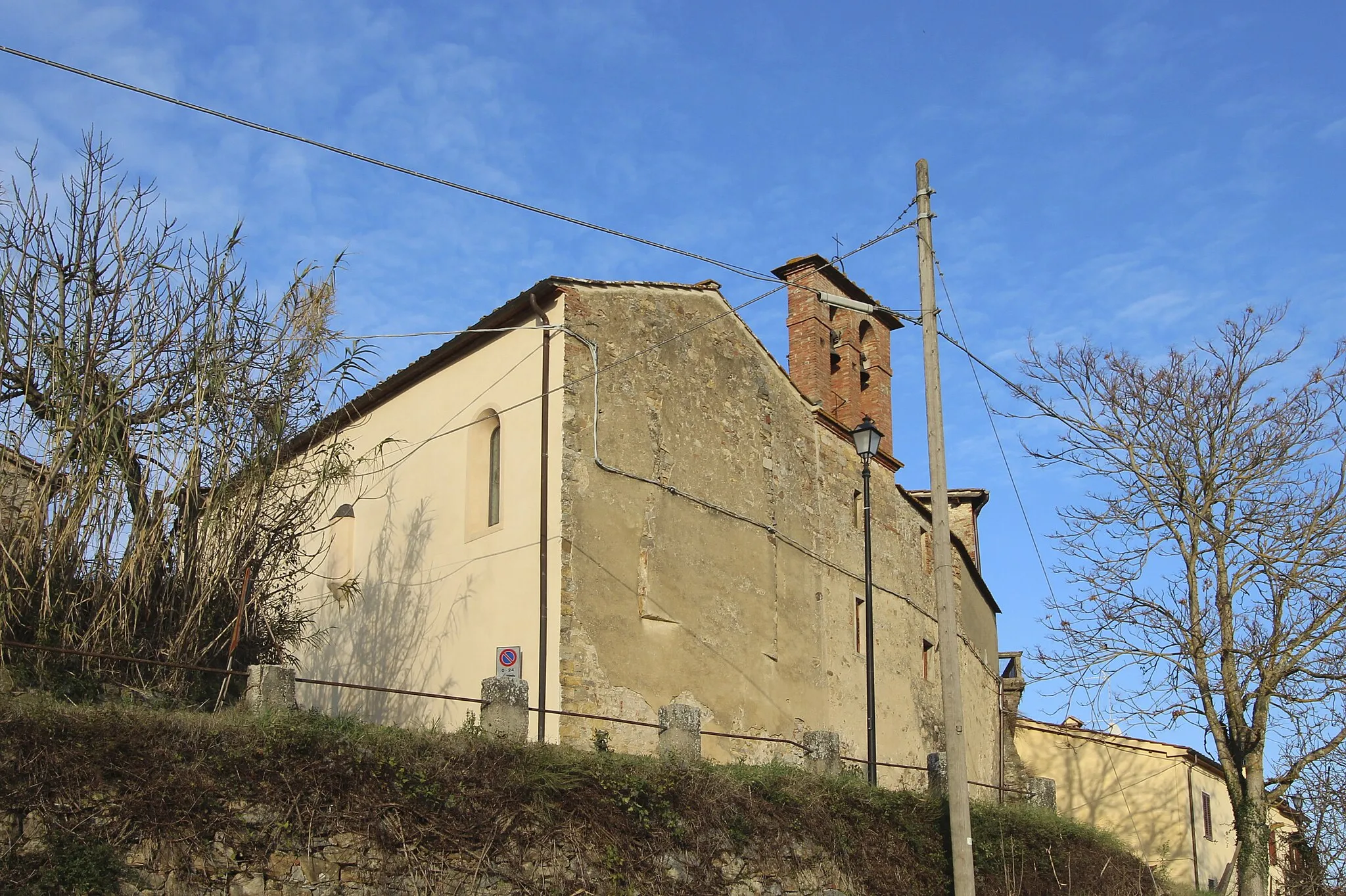 Photo showing: Church San Donato, Pogi alto, Pogi, hamlet of Bucine, Province of Arezzo, Tuscany, Italy