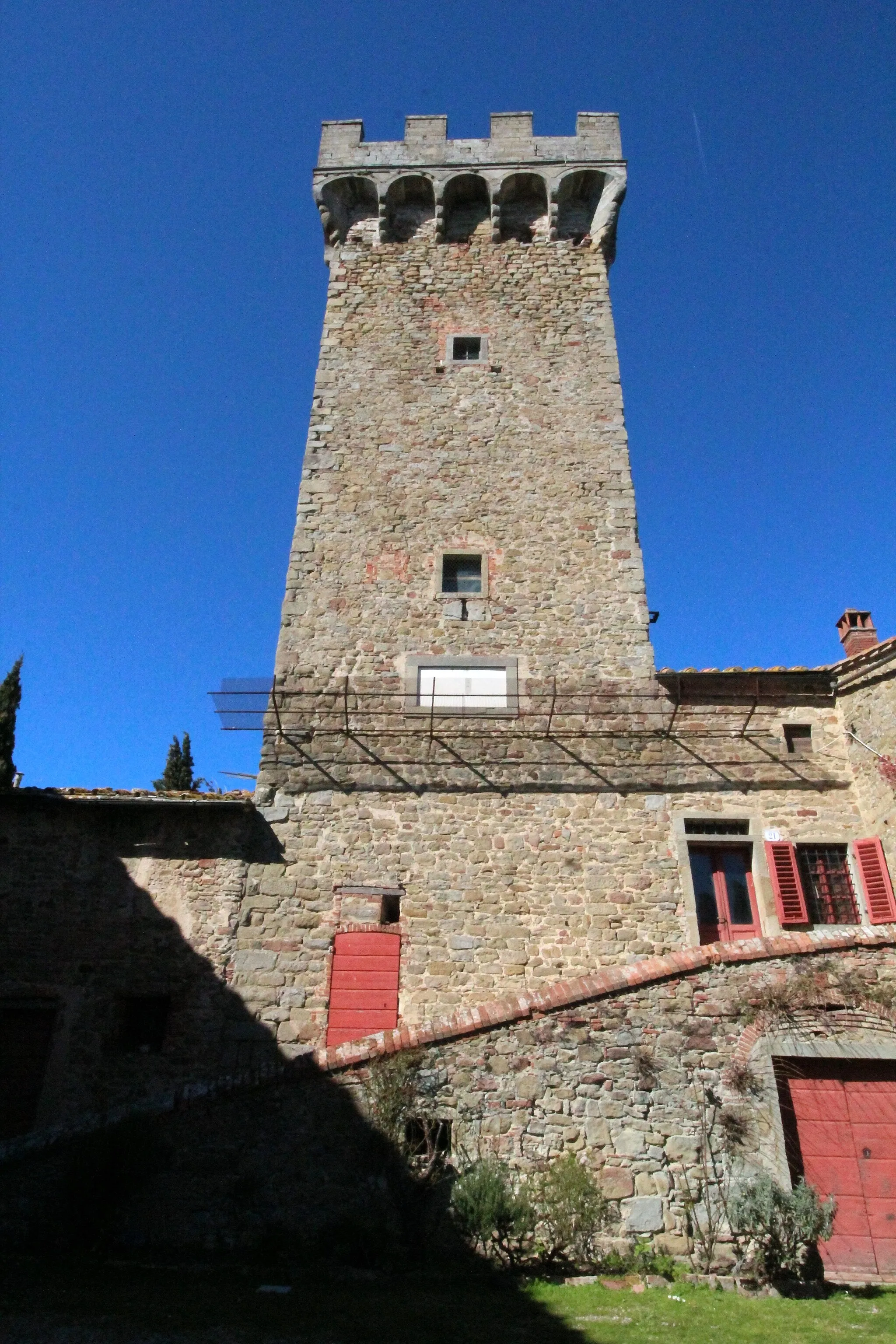 Photo showing: Castello di Gargonza, Monte San Savino, Province of Arezzo, Tuscany, Italy