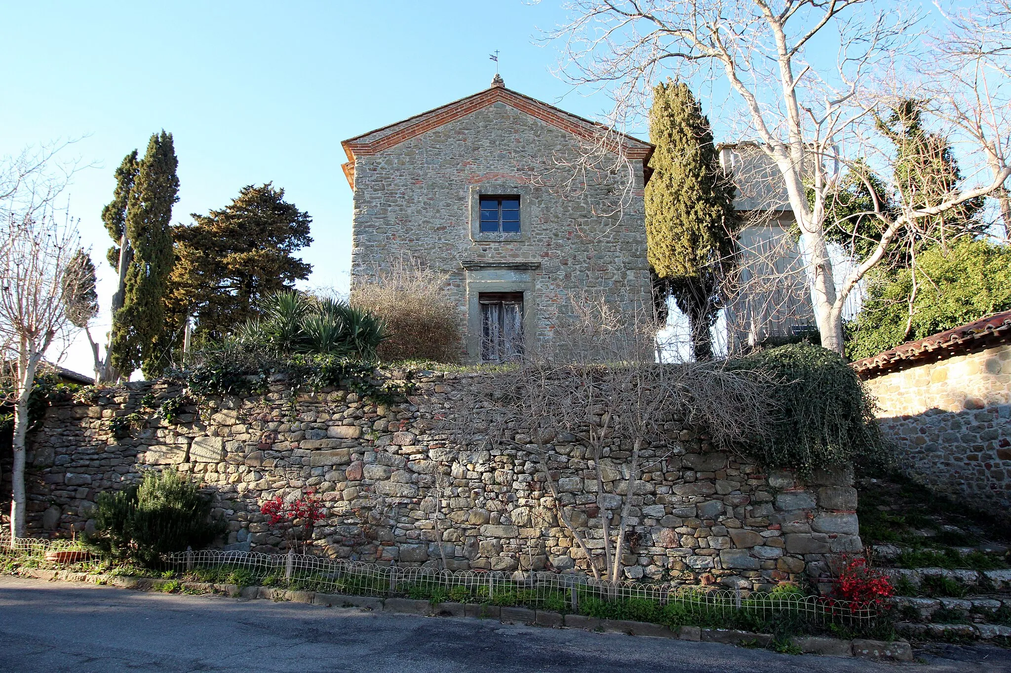 Photo showing: Church San Giusto, Palazzuolo Alto, Monte San Savino, Province of Arezzo, Tuscany, Italy
