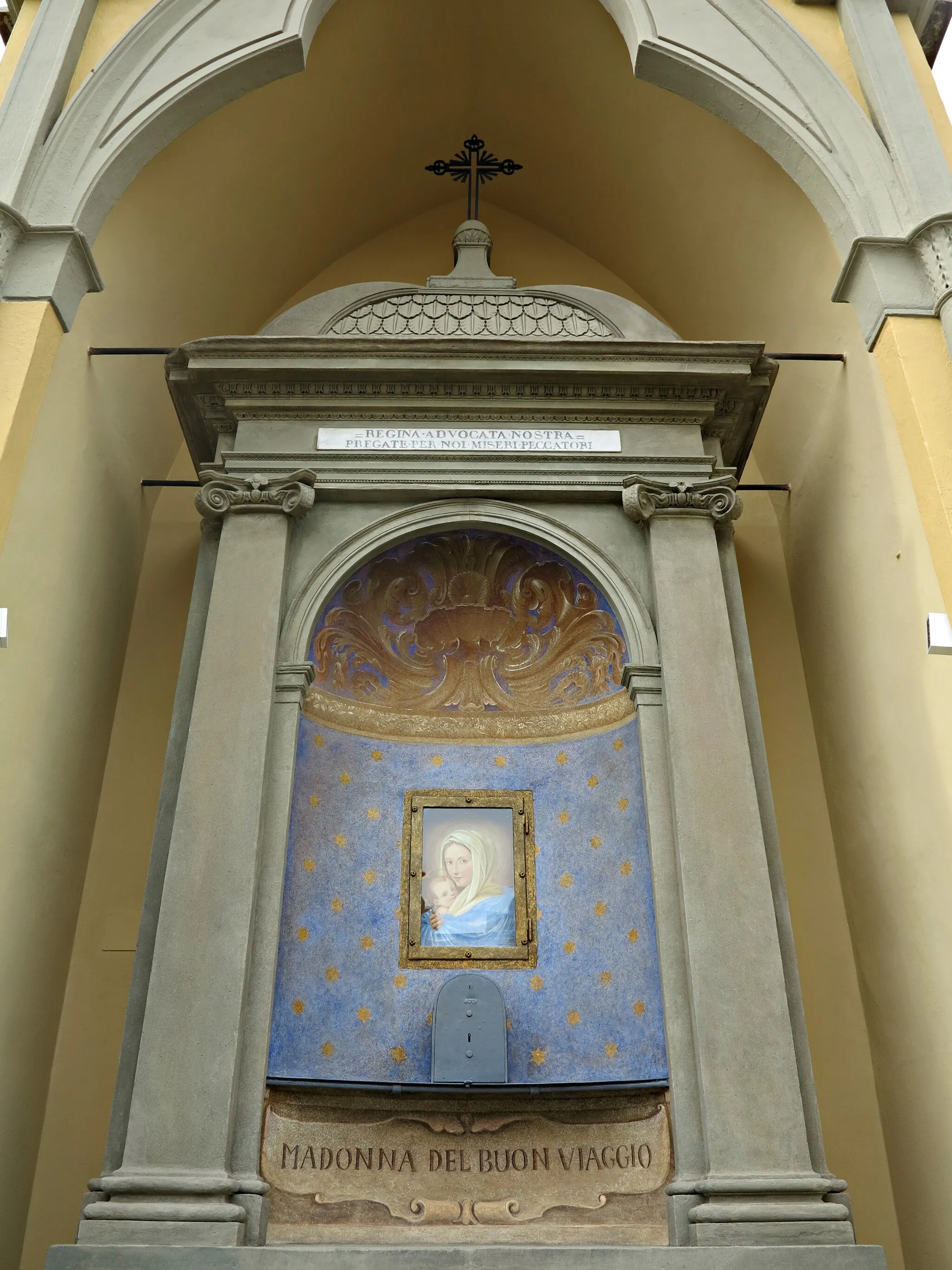 Photo showing: Tabernacolo della Madonna del Buon Viaggio (Capanne),Montopoli in Val d'Arno