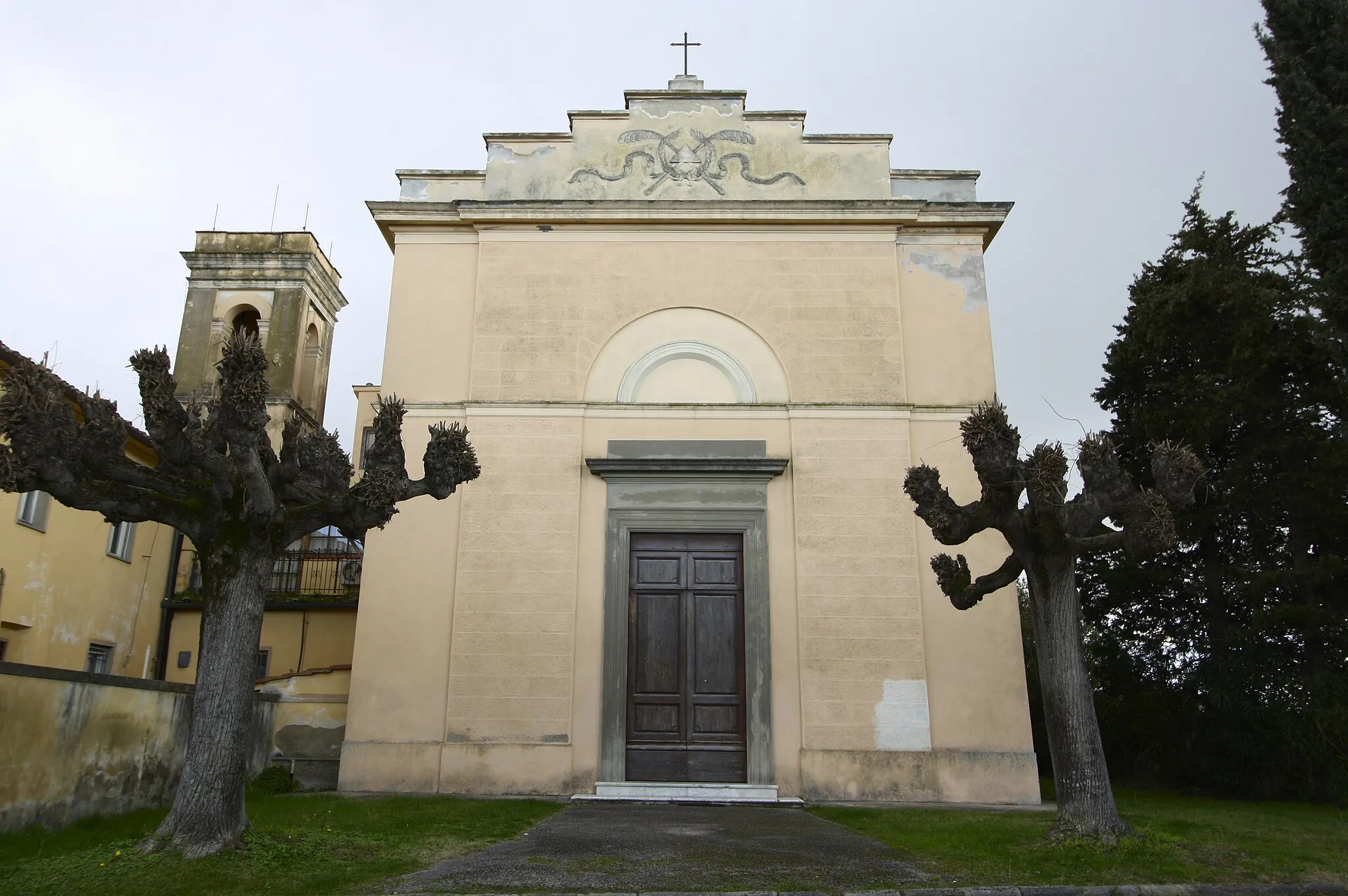 Photo showing: Church Sant'Ilario, Titignano, hamlet of Cascina, Province of Pisa, Tuscany, Italy