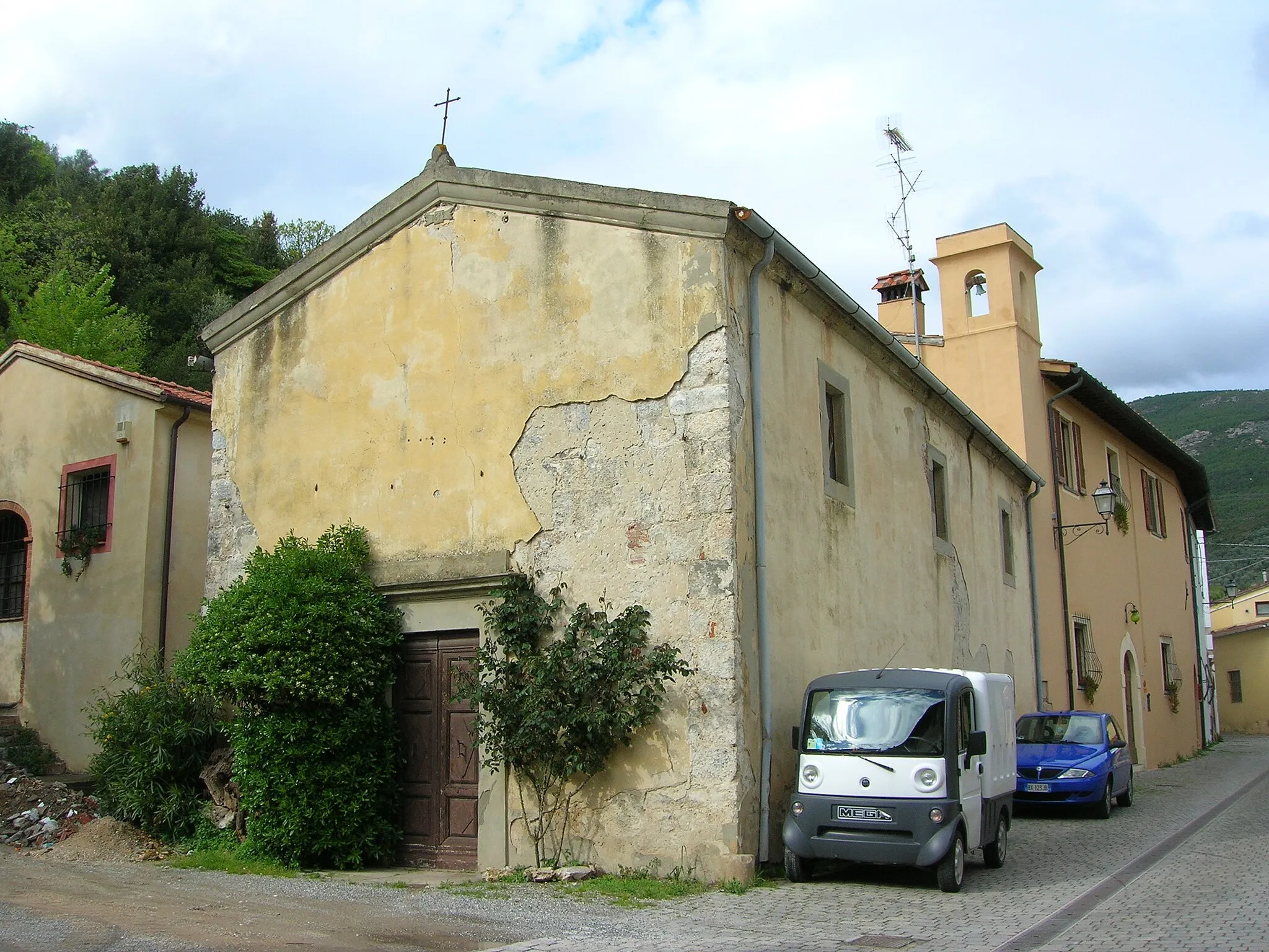 Photo showing: Chiesa di San Domenico a Noce - Uliveto Terme (PI)