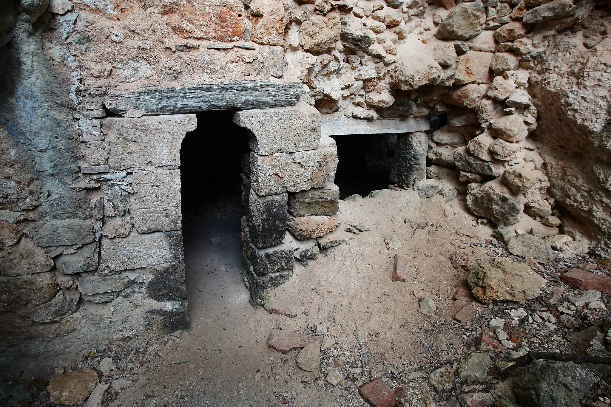 Photo showing: hermitage Eremo di Motrano (Romitorio di Motrano), near Simignano, hamlet of Sovicille, Province of Siena, Tuscany, Italy