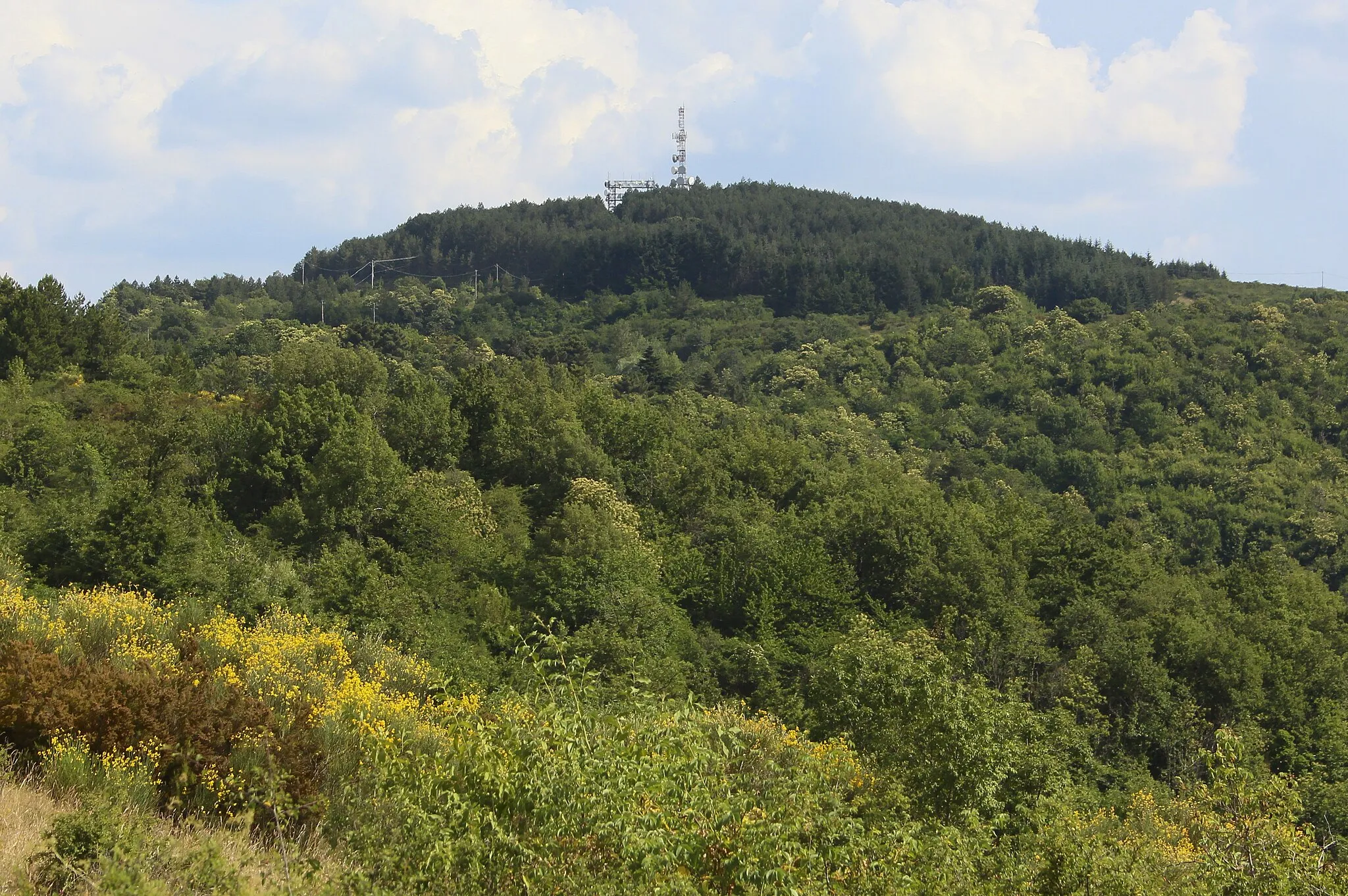 Photo showing: Mountain Monte San Michele, Chianti area, Tuscany, Italy